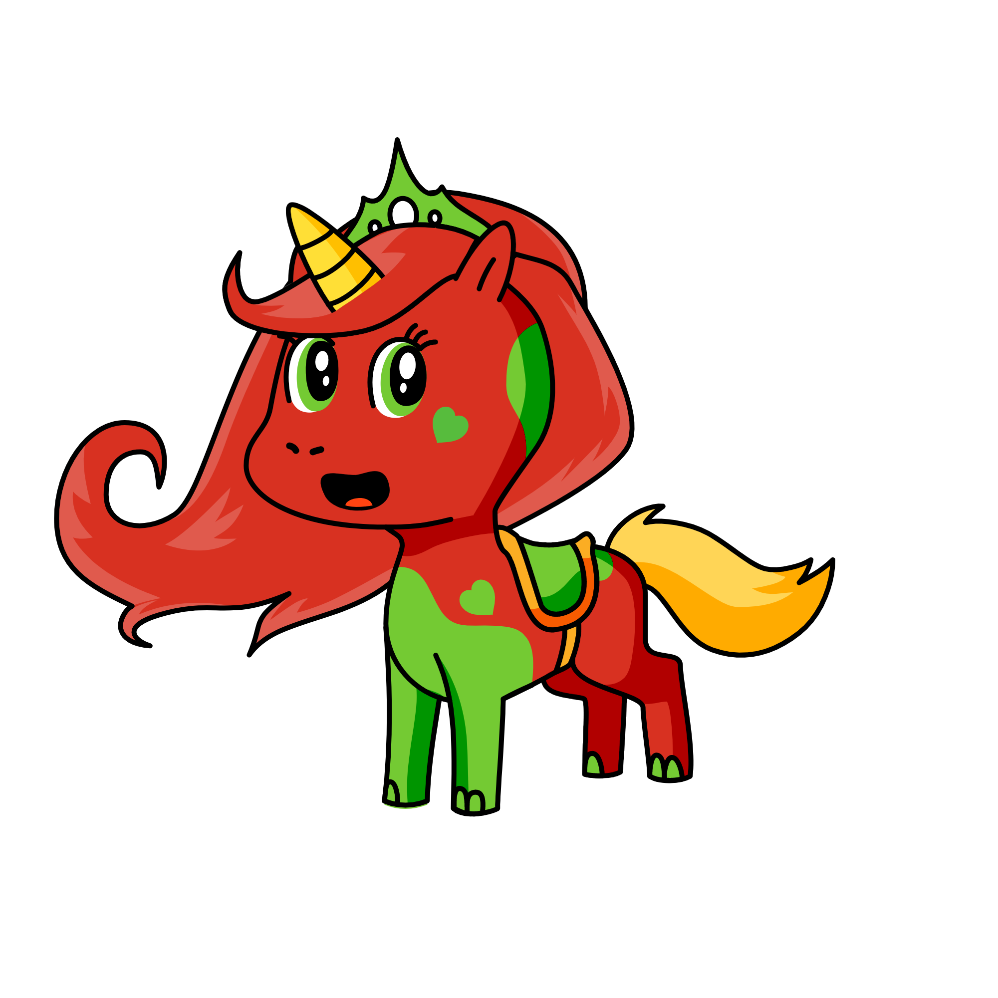 christmas, the unicorn
