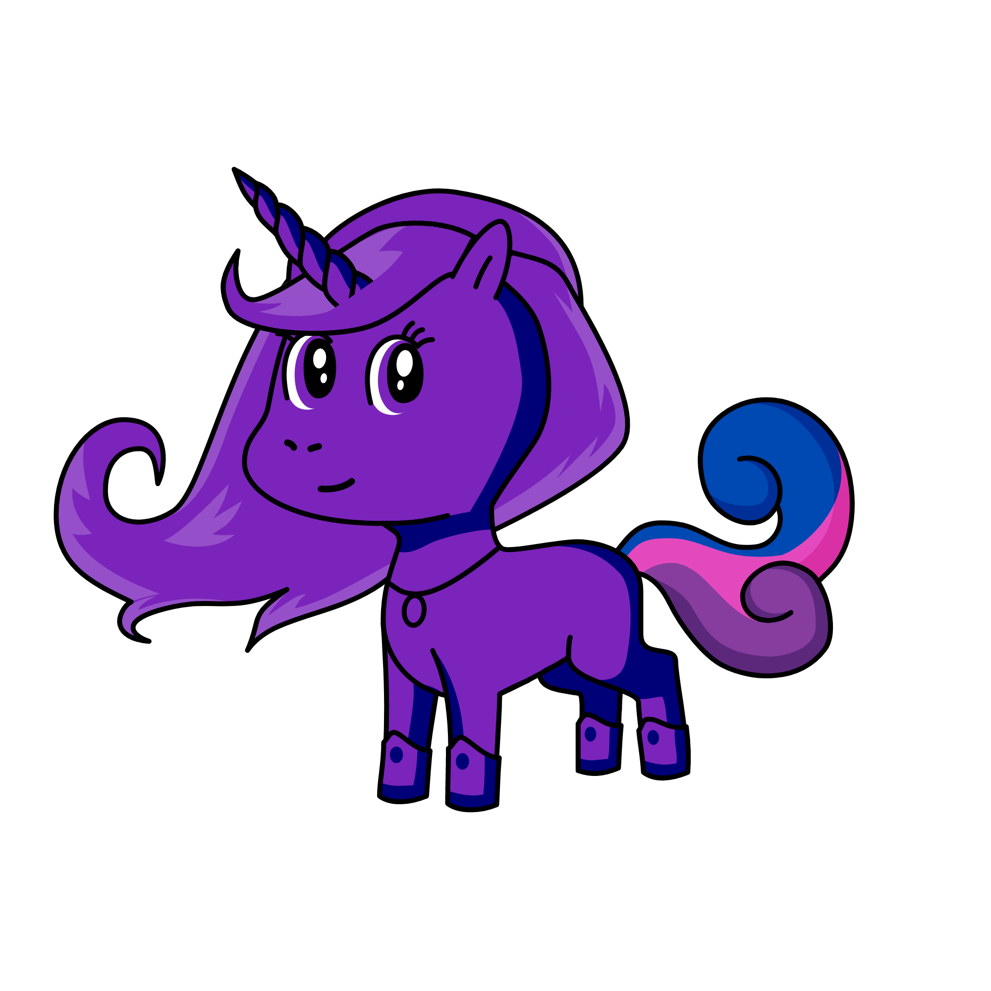 purpur, the unicorn