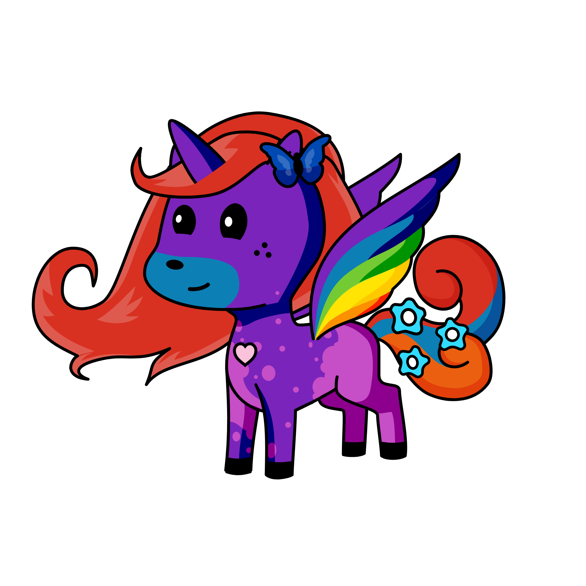 luana, the unicorn
