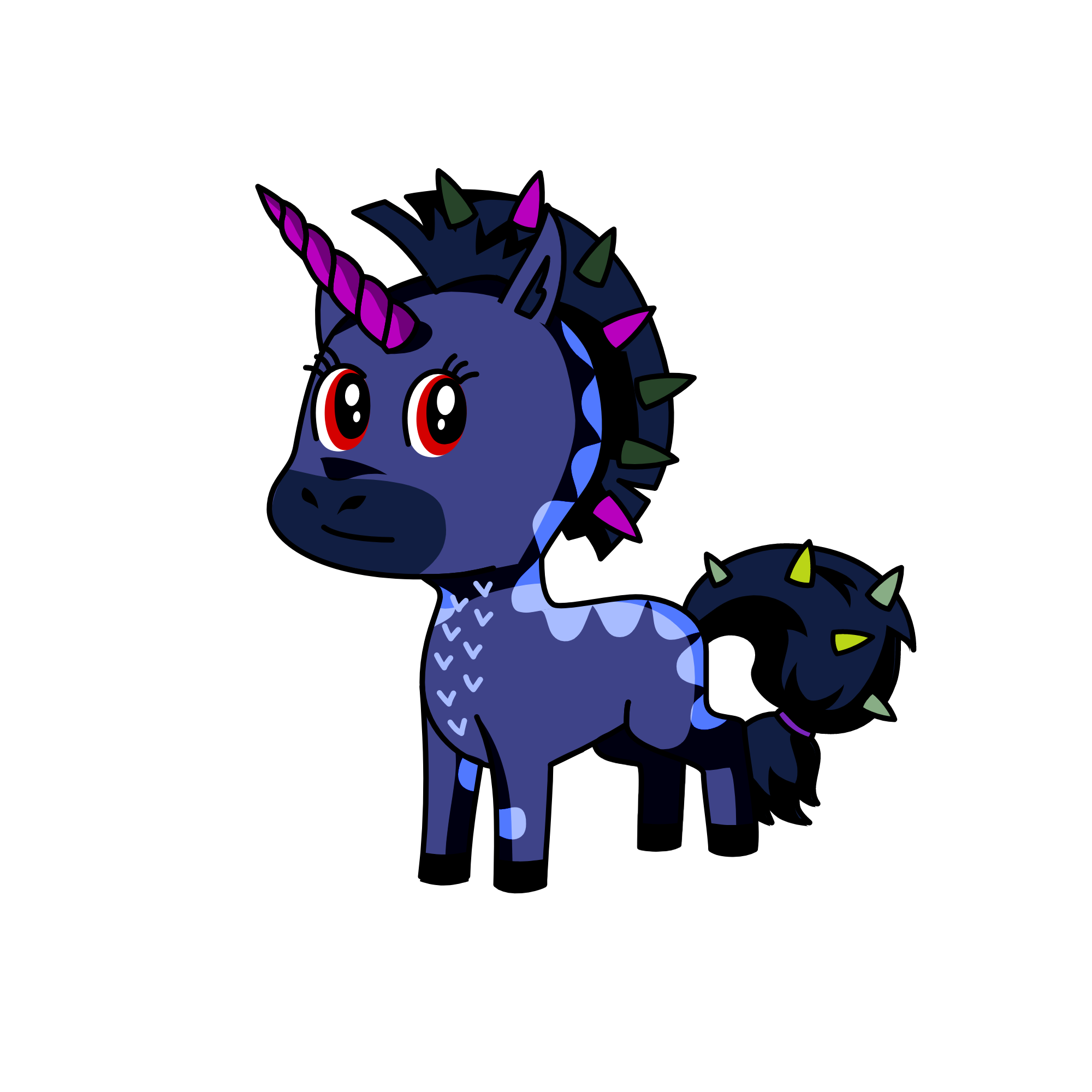 Zibi, the unicorn