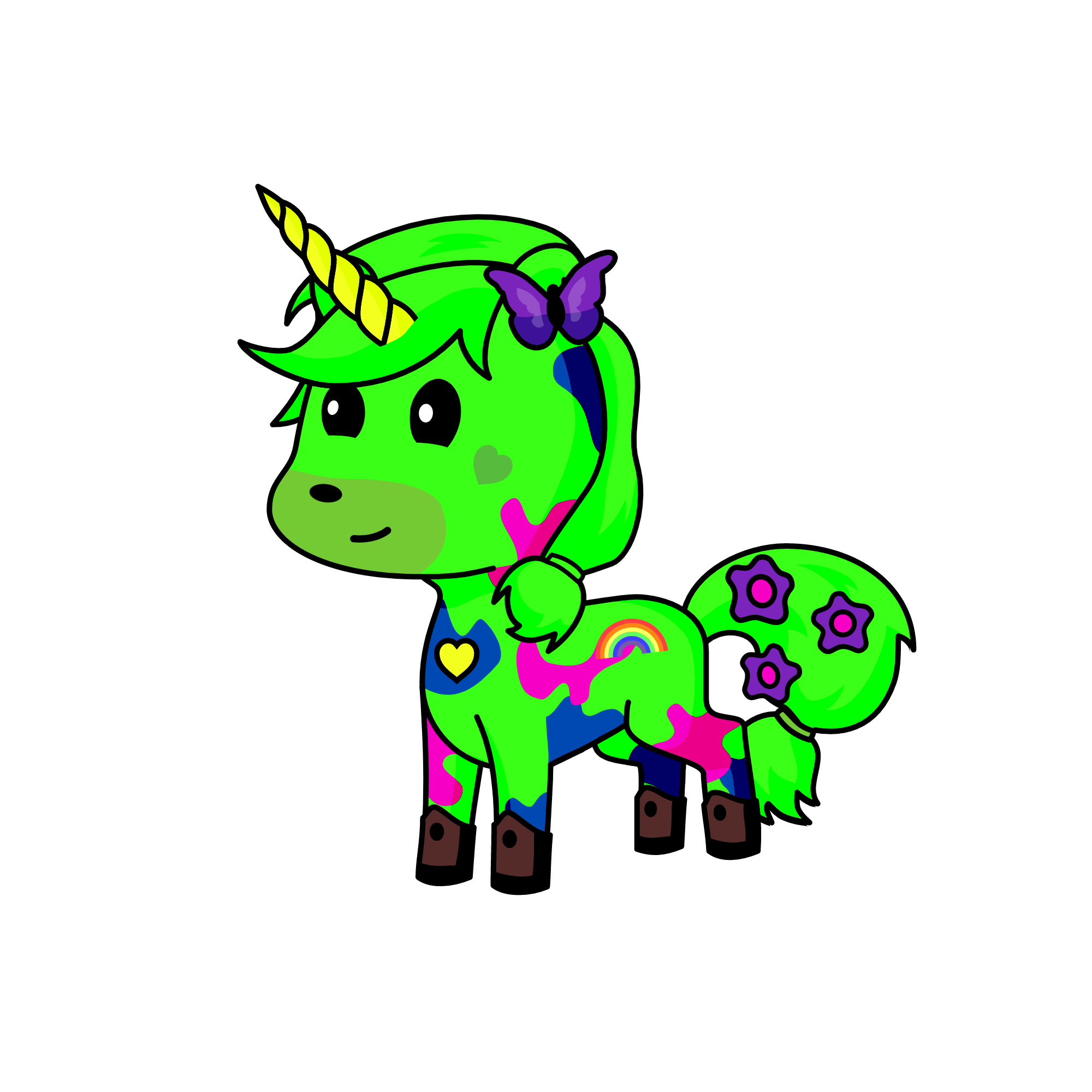 christmas, the unicorn
