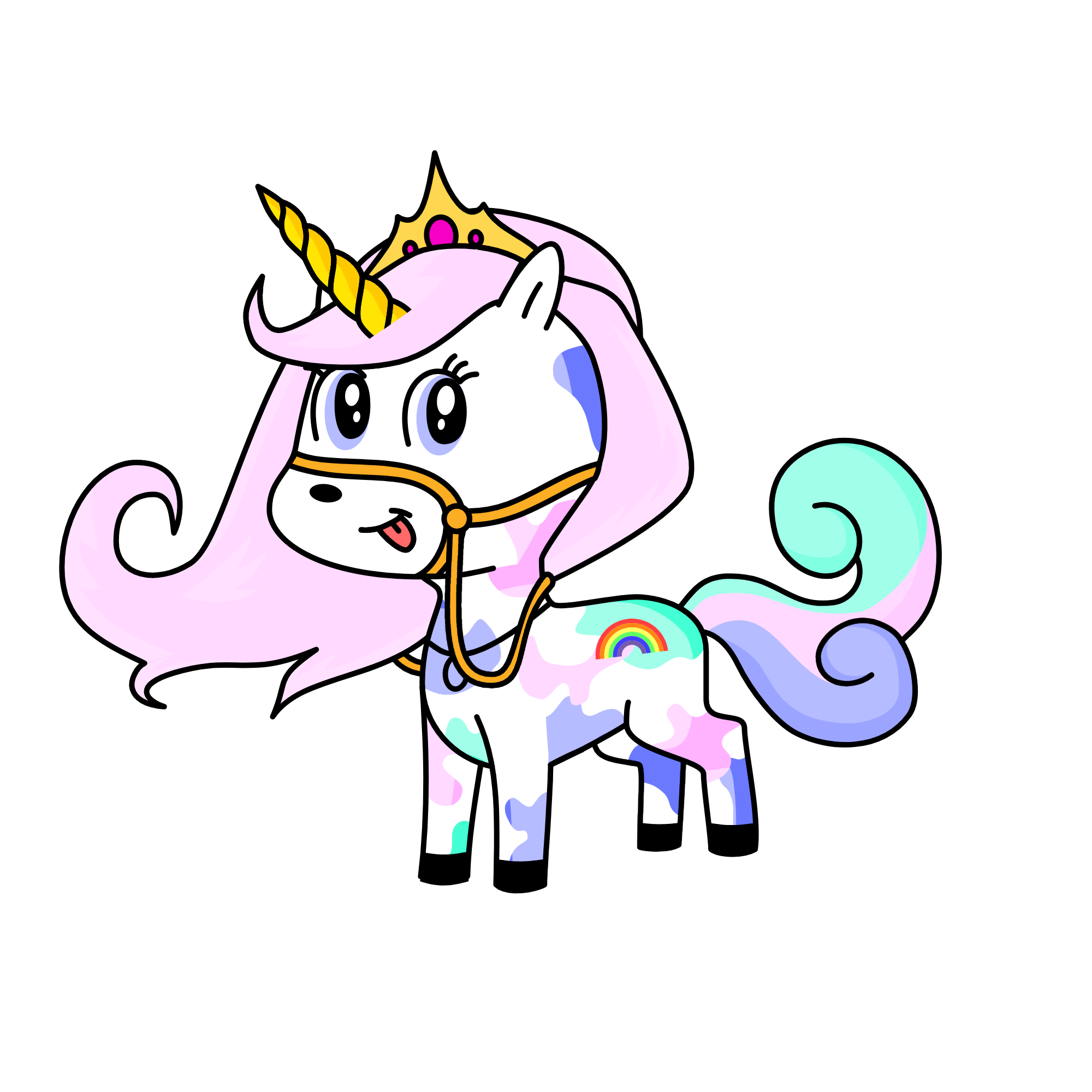 pugicorn, the unicorn