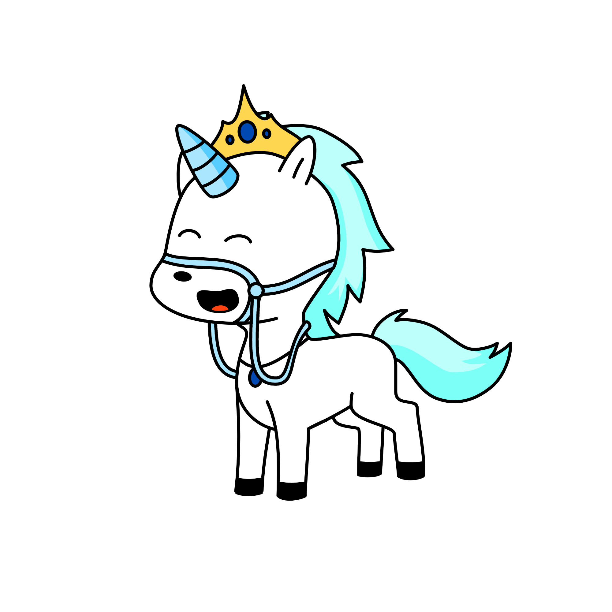 Queen of Ice, the unicorn