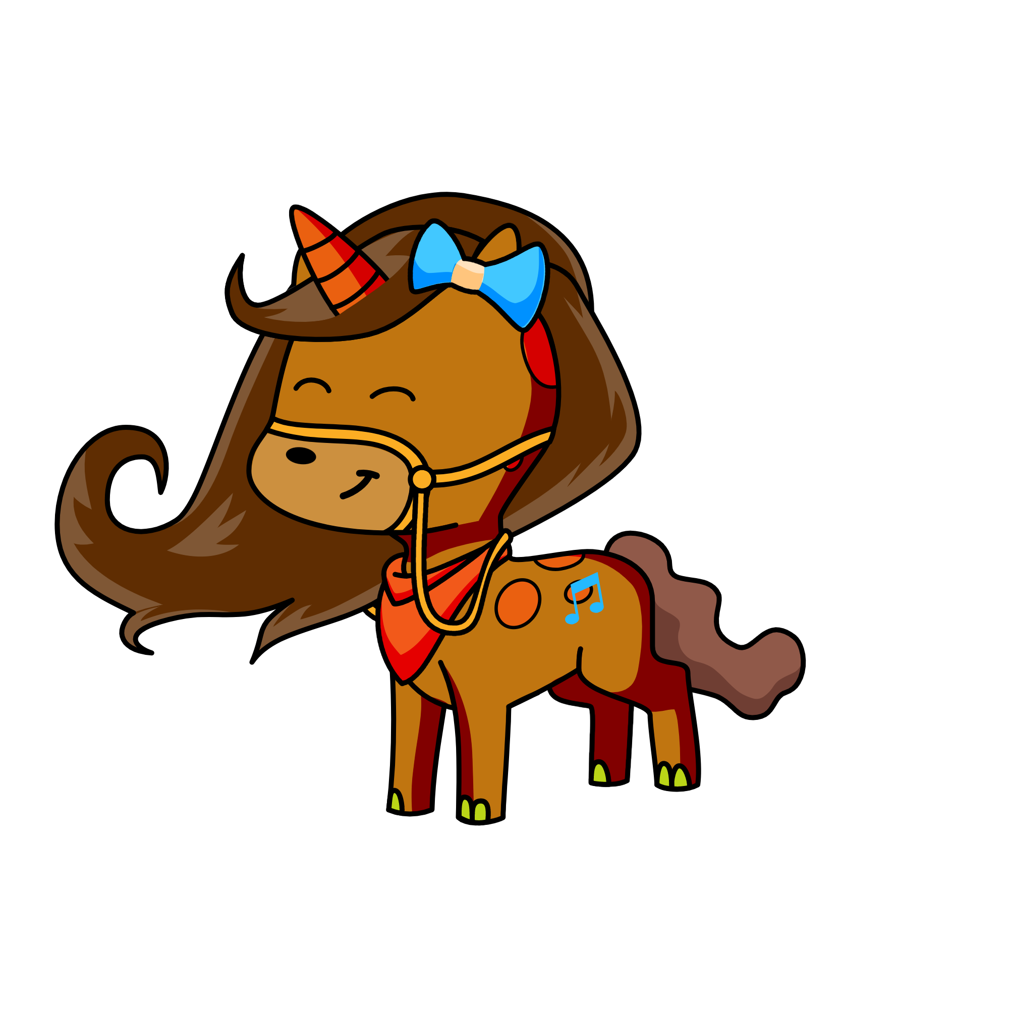 Martina, the unicorn