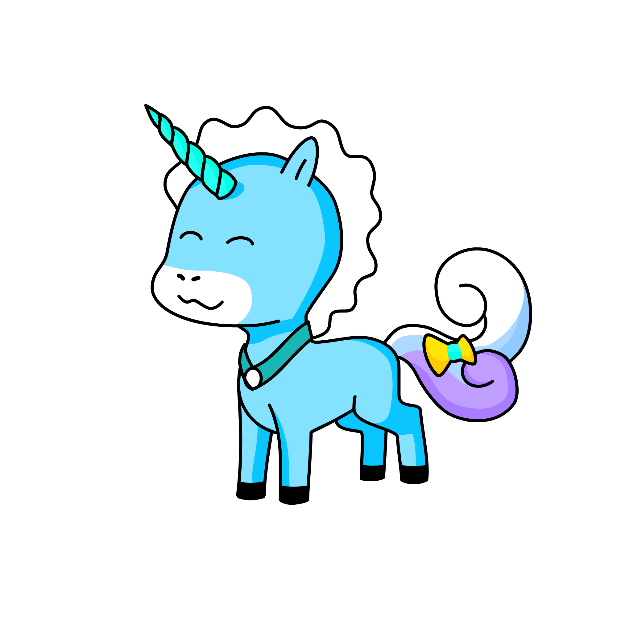 Cloudy McCloud, the unicorn