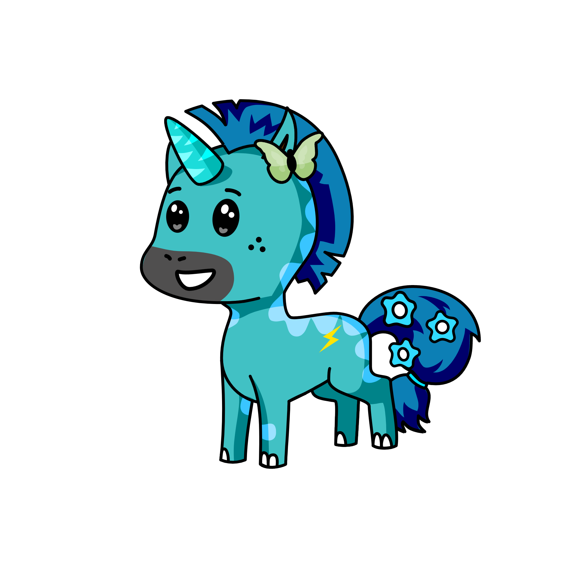 Dashy, the unicorn