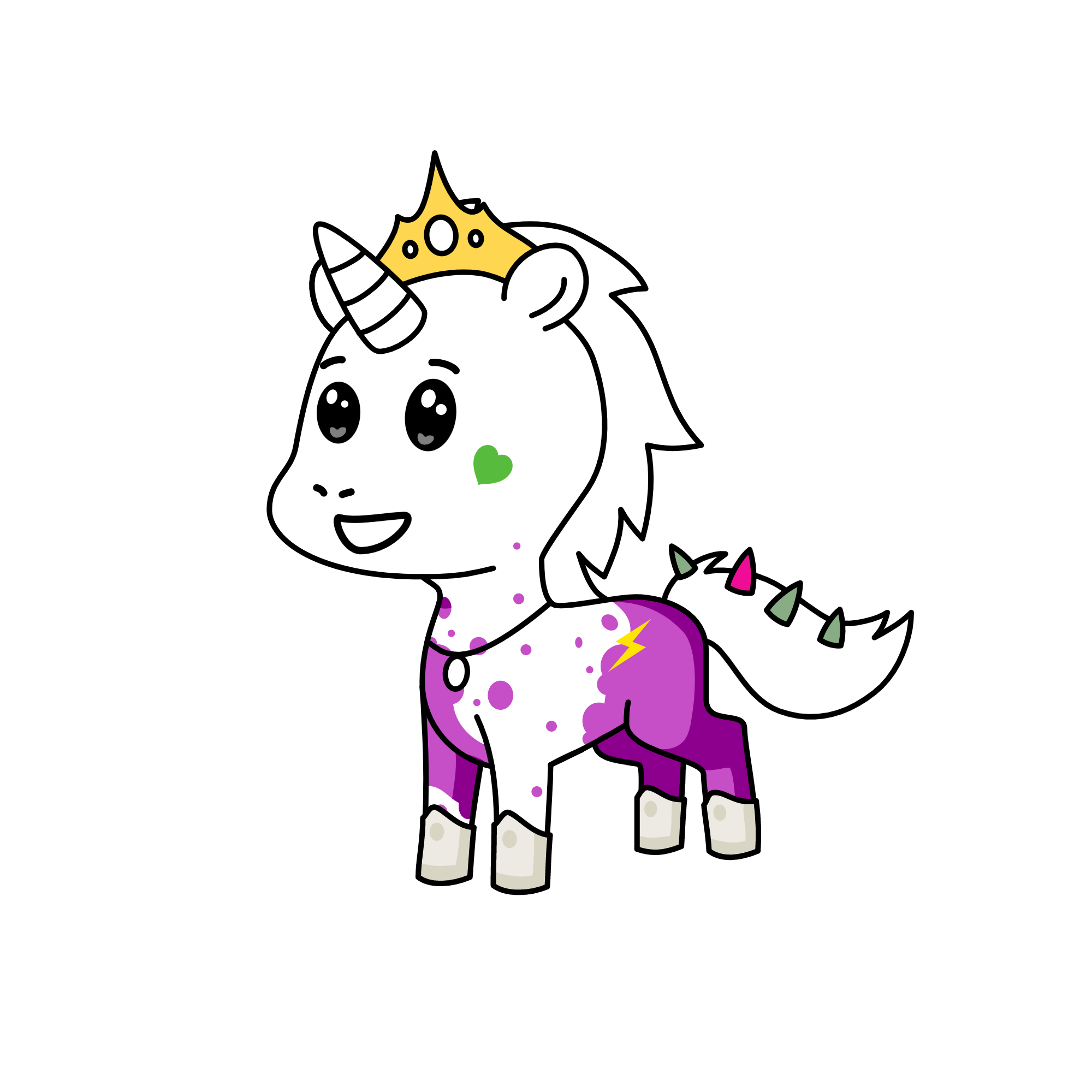 PRINCESS AMARA, the unicorn