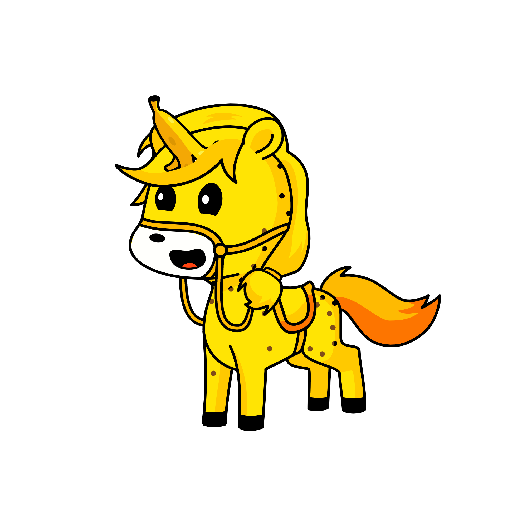 Banana, the unicorn