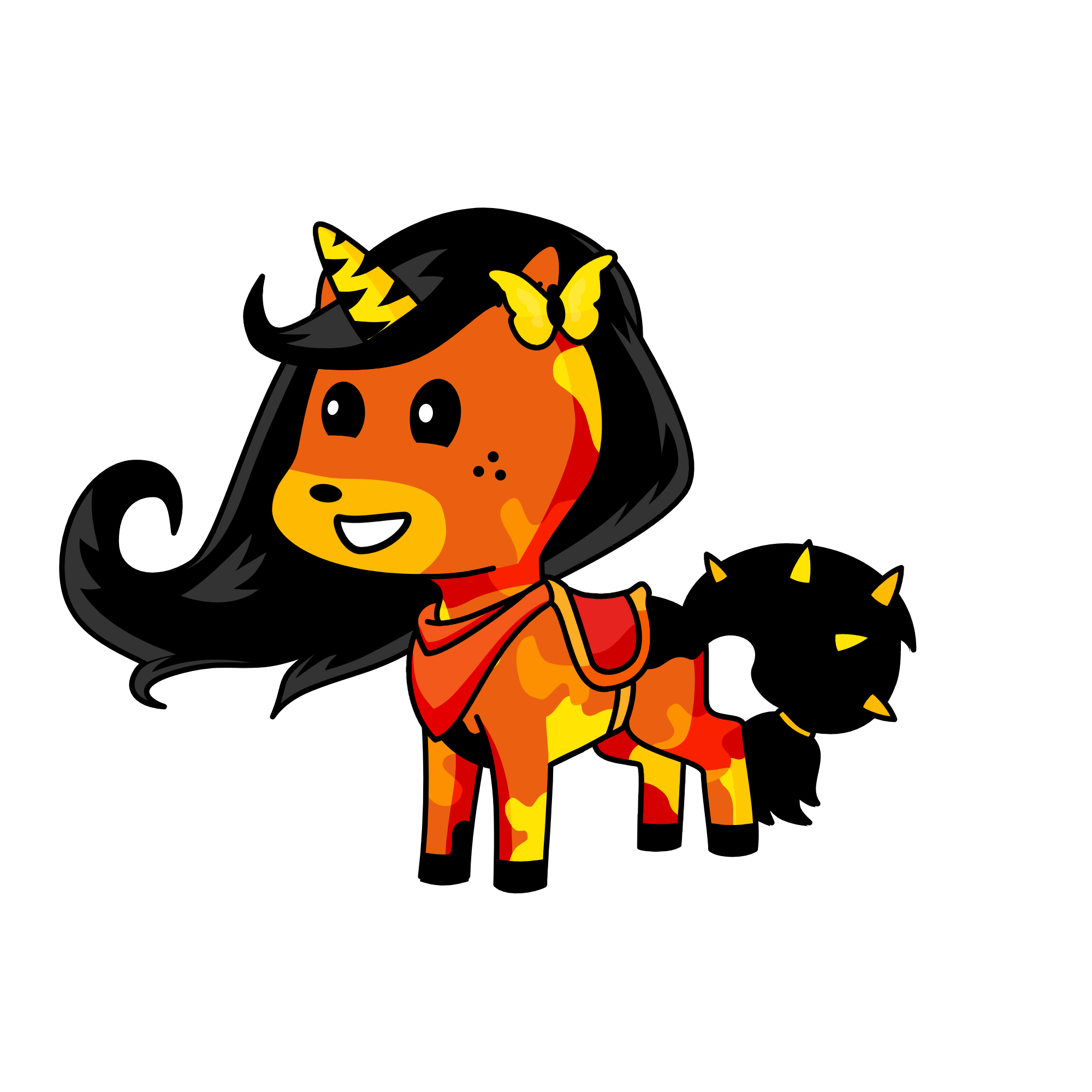 Flafi, the unicorn