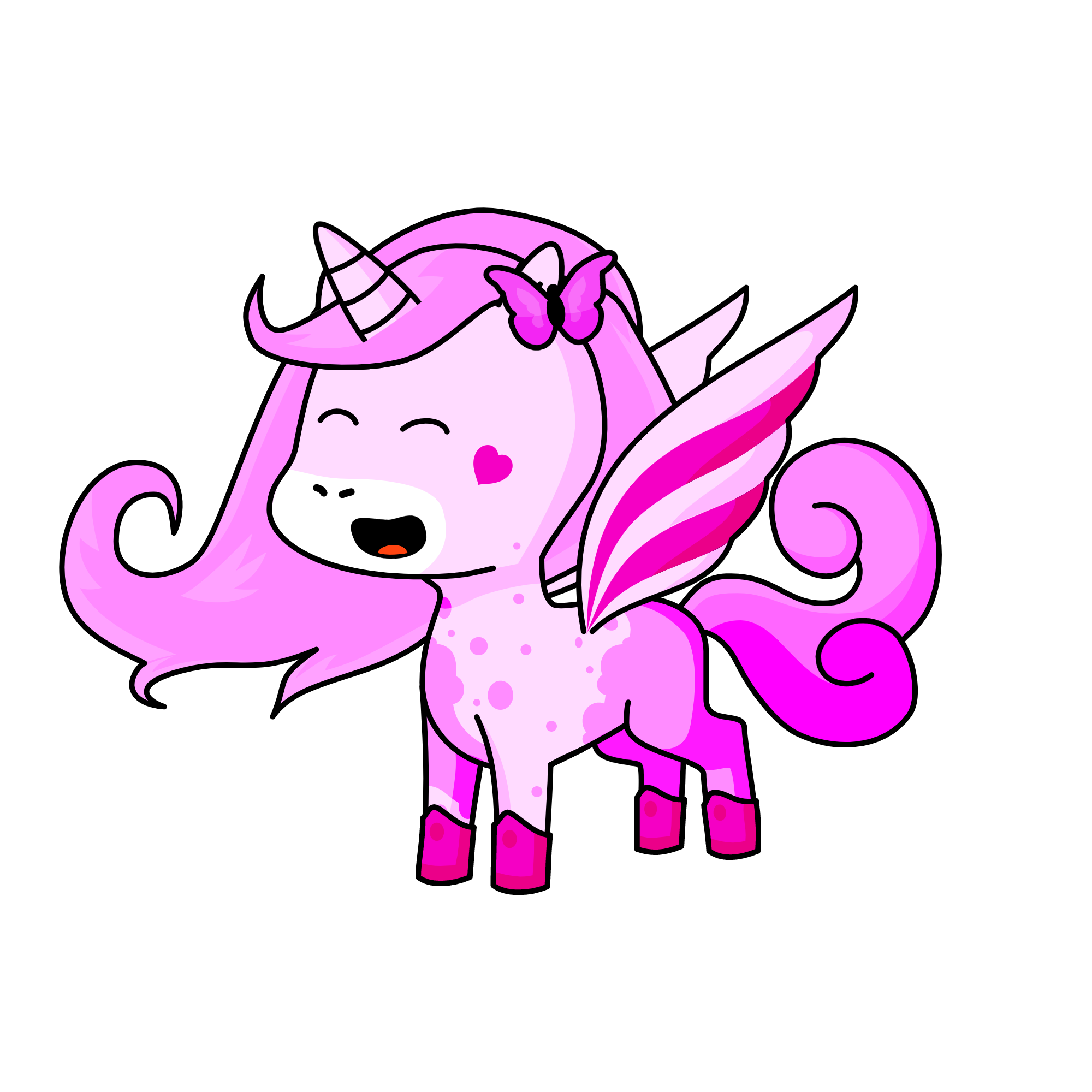 Princess Coral Primrose Sakura Rainbow of Candyland, the unicorn