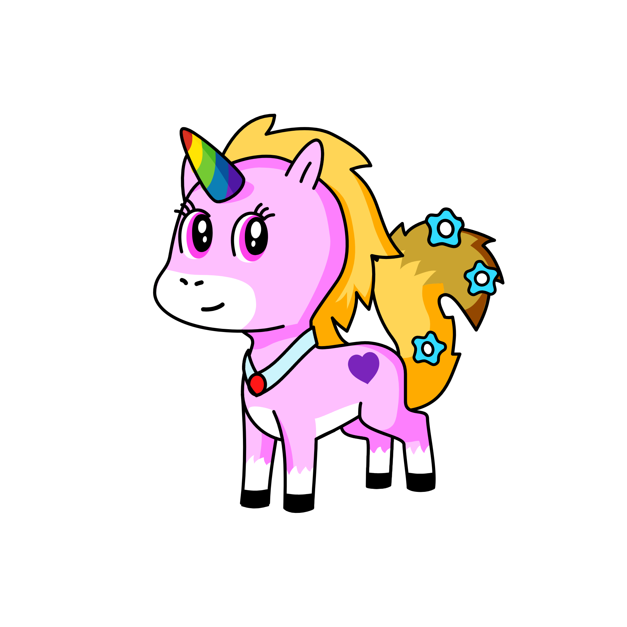 Rose, the unicorn