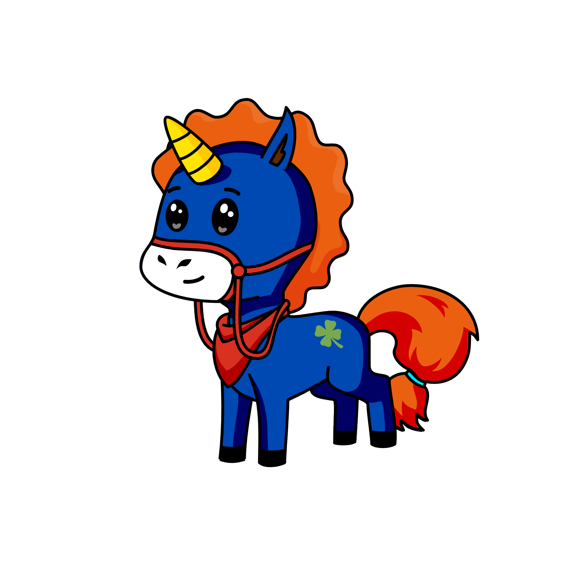 Lucky, the unicorn