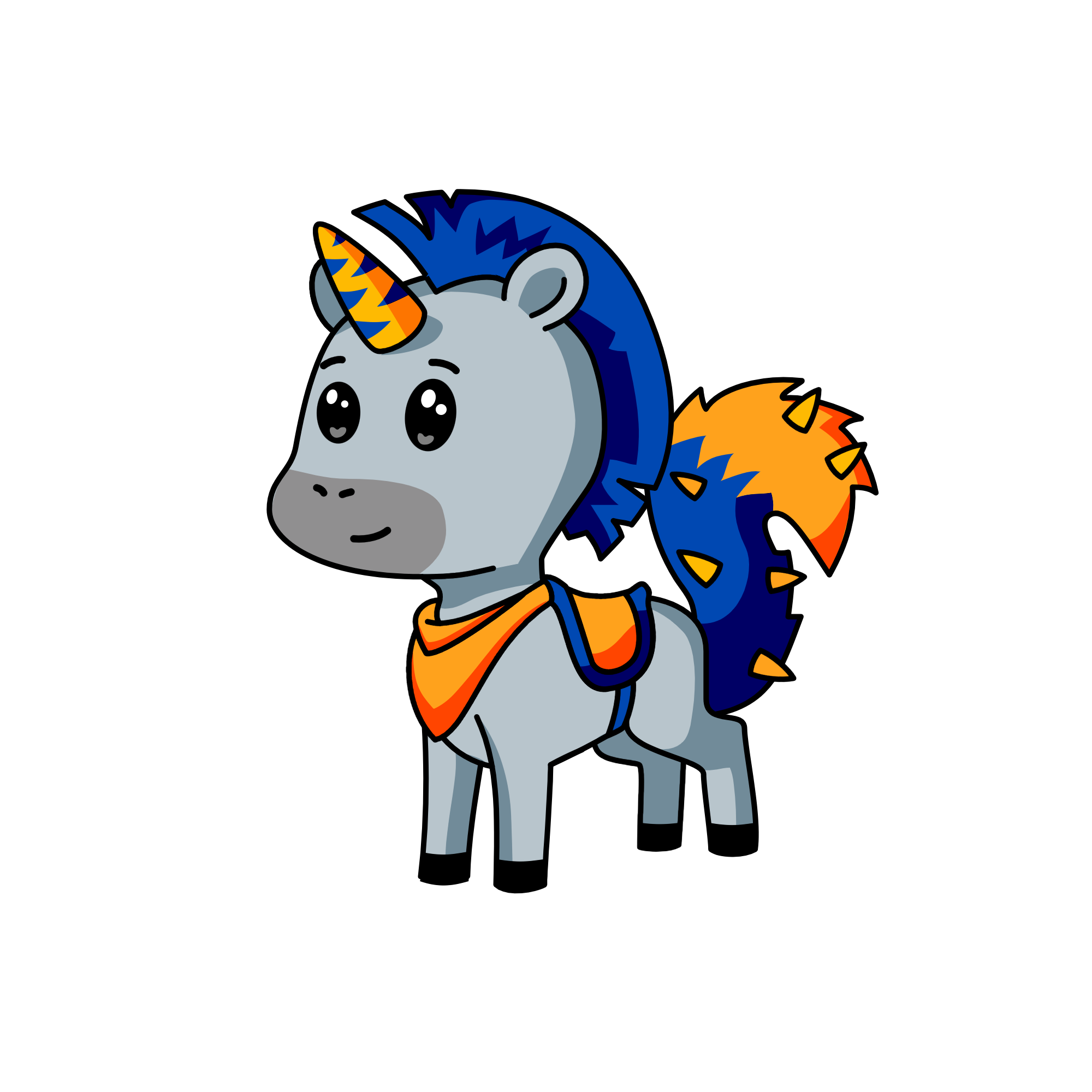 Metsy, the unicorn