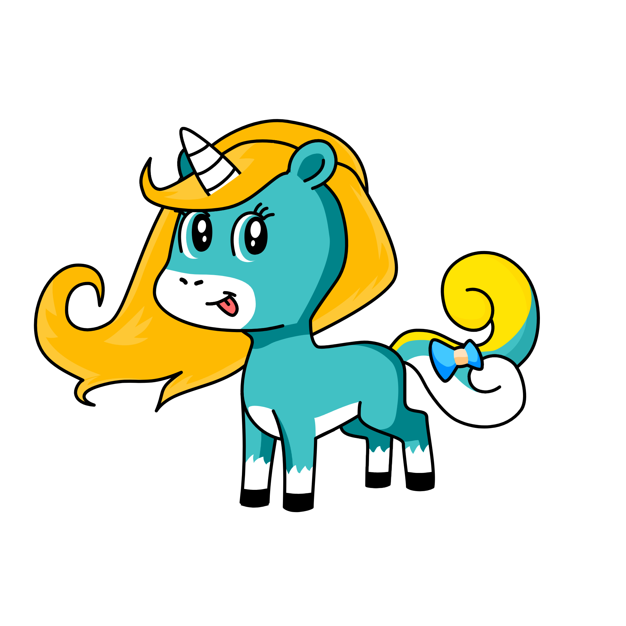 Sky, the unicorn