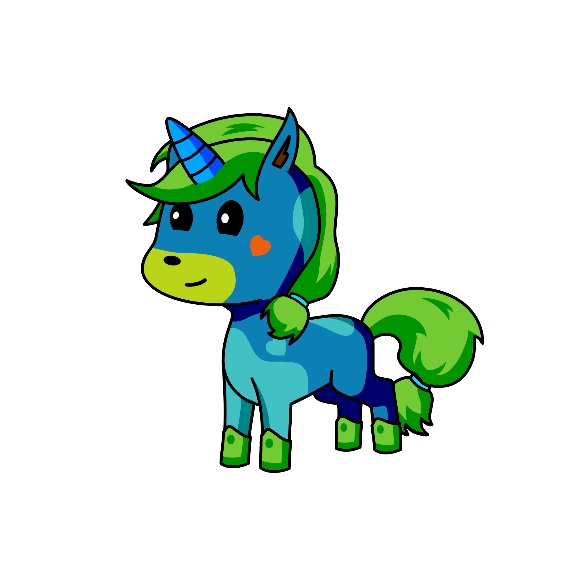 DU BIST , the unicorn