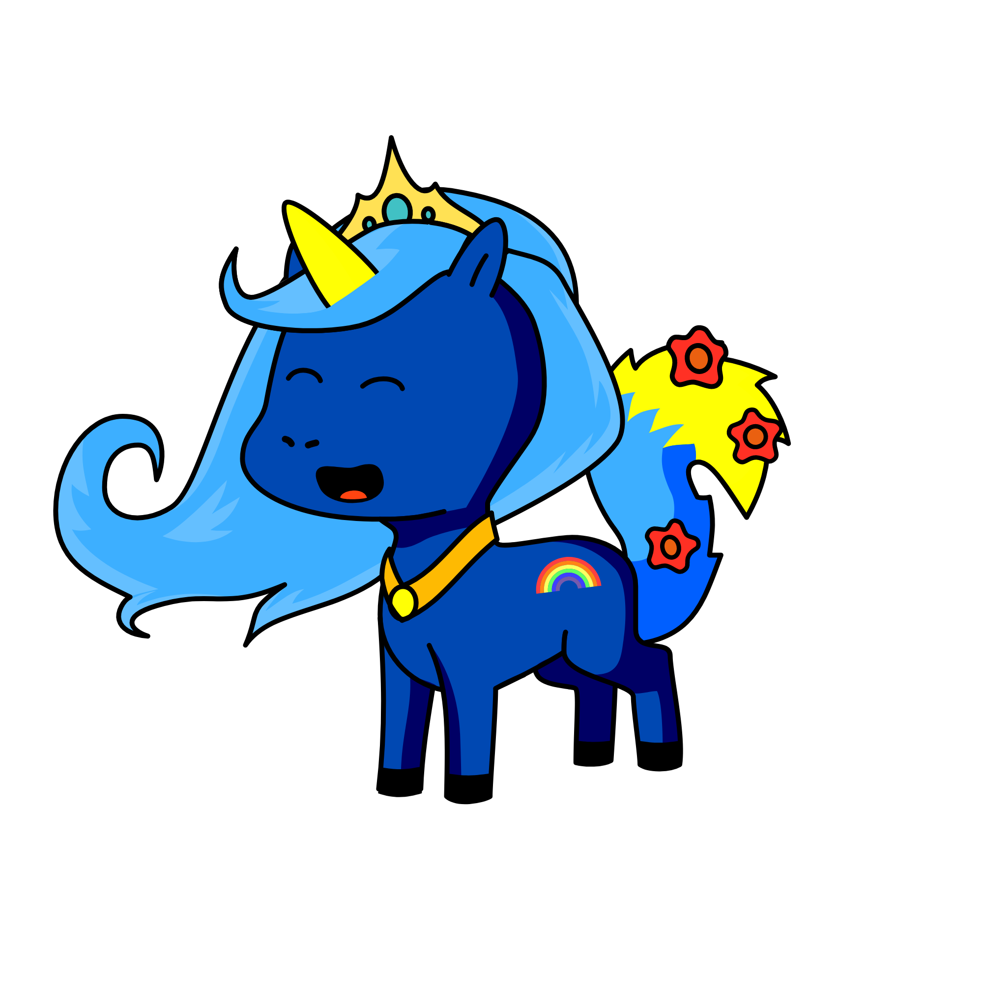 Nella the Princess Pony, the unicorn