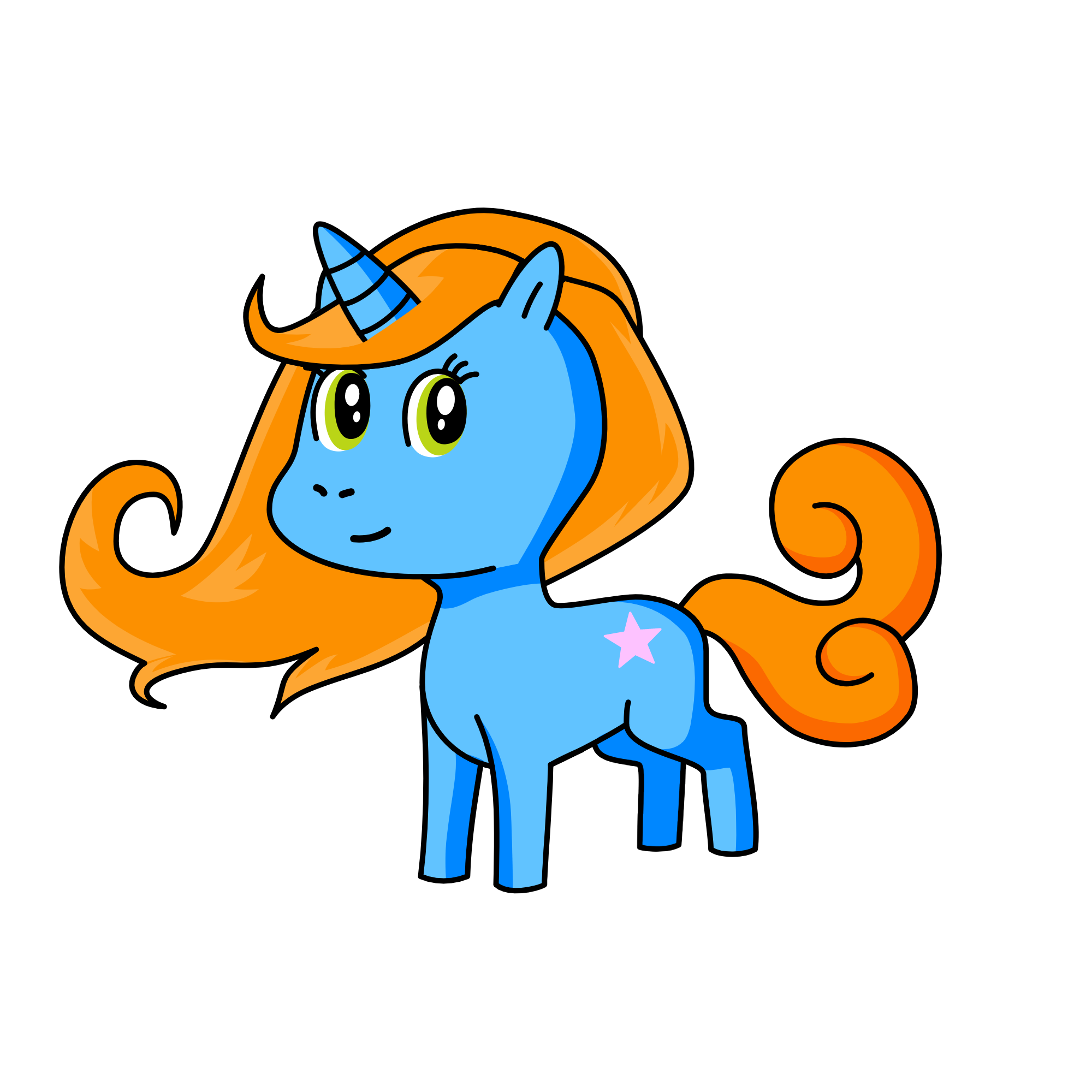 G2 Bright Eyes, the unicorn