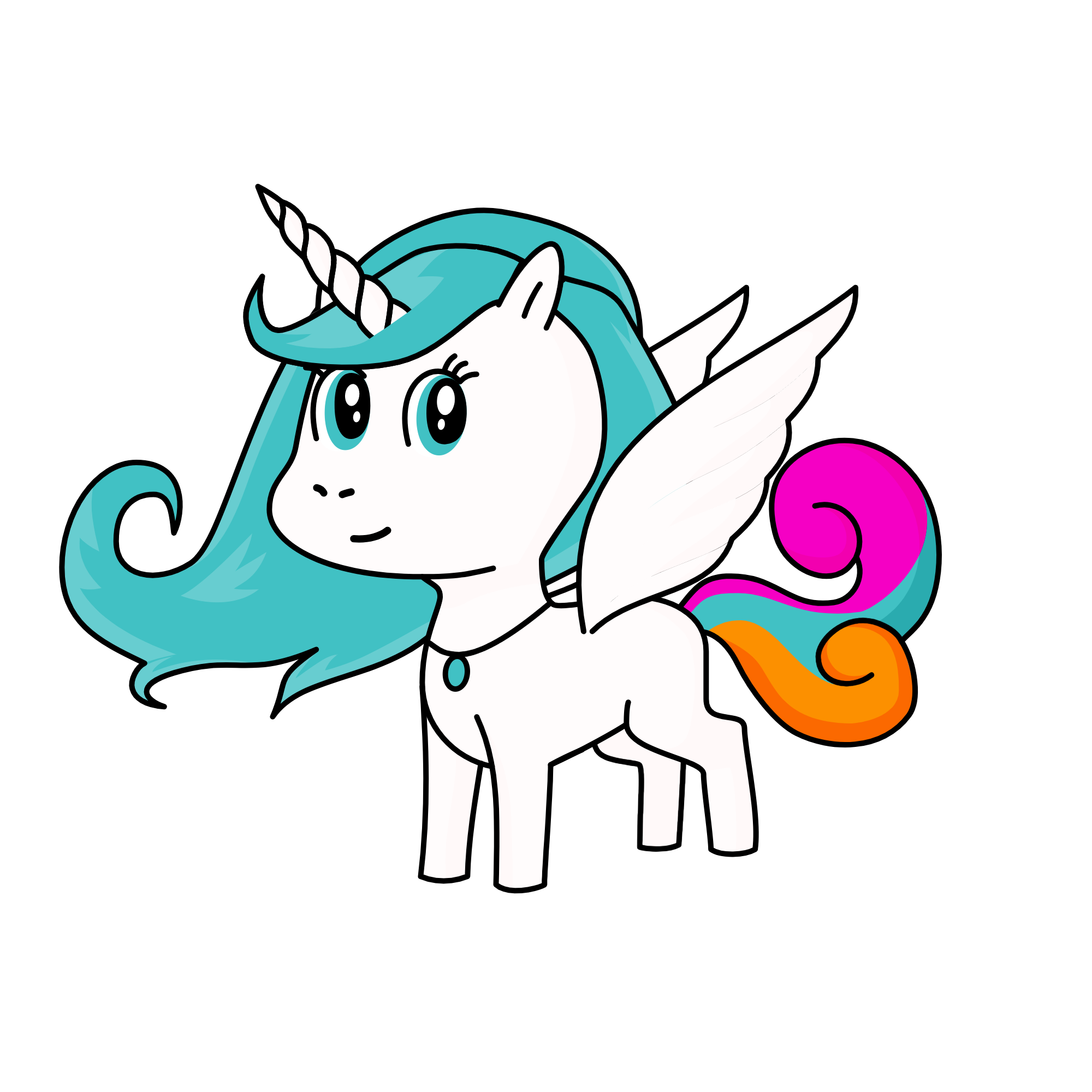 celestia, the unicorn