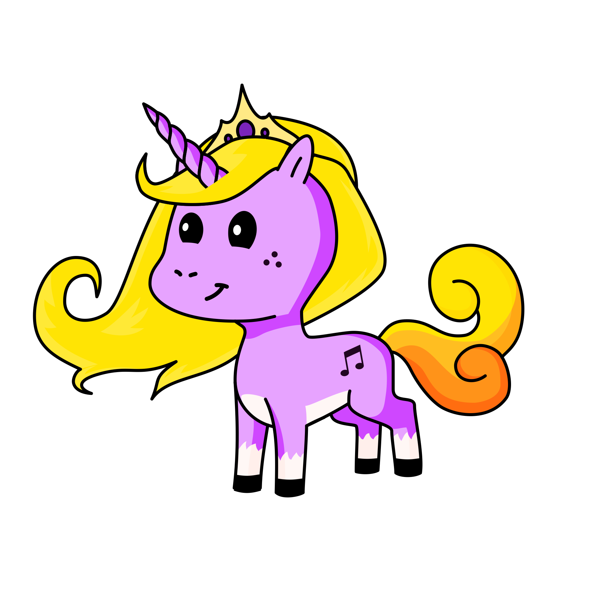 Dandelion Summer Dream, the unicorn