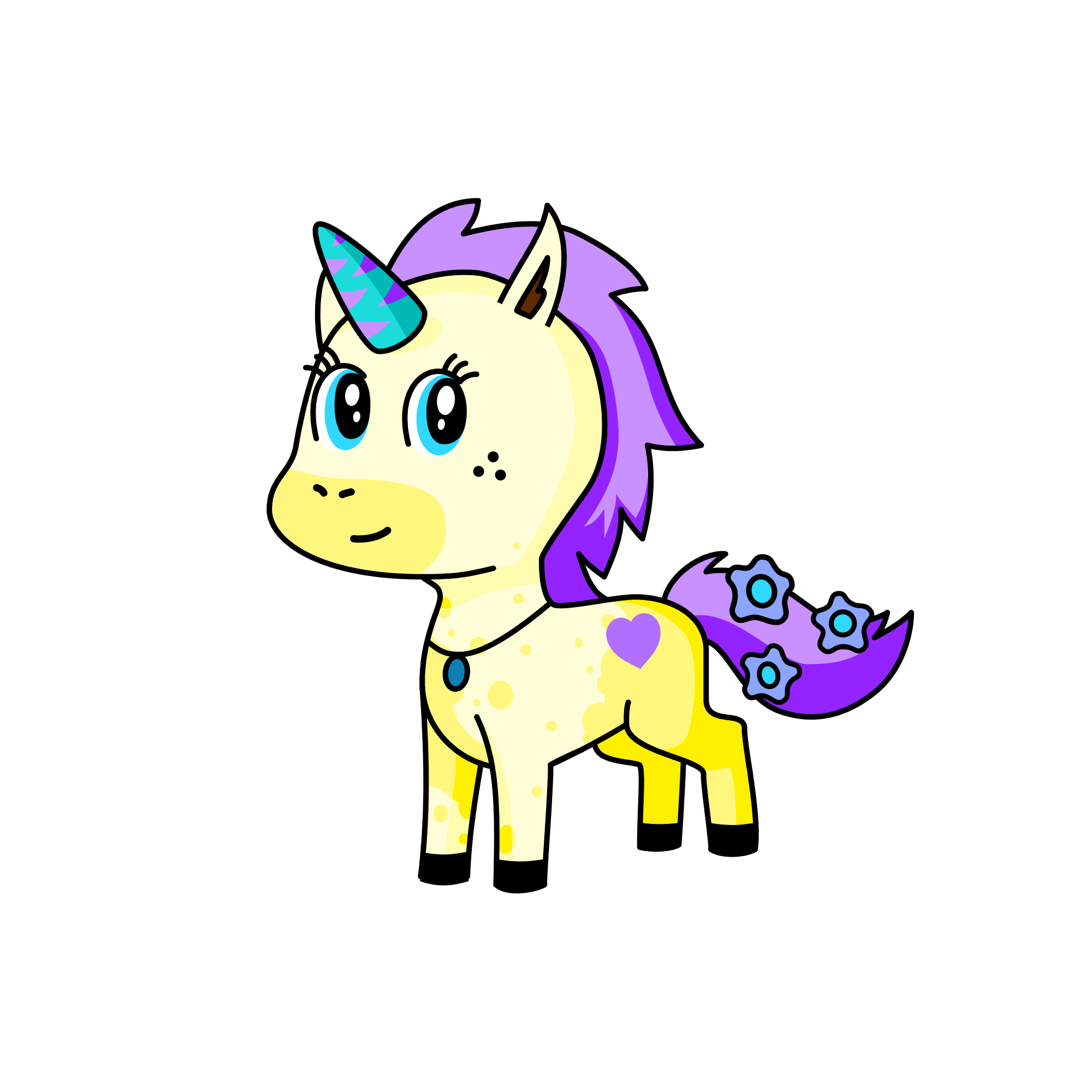 Laci Noah, the unicorn