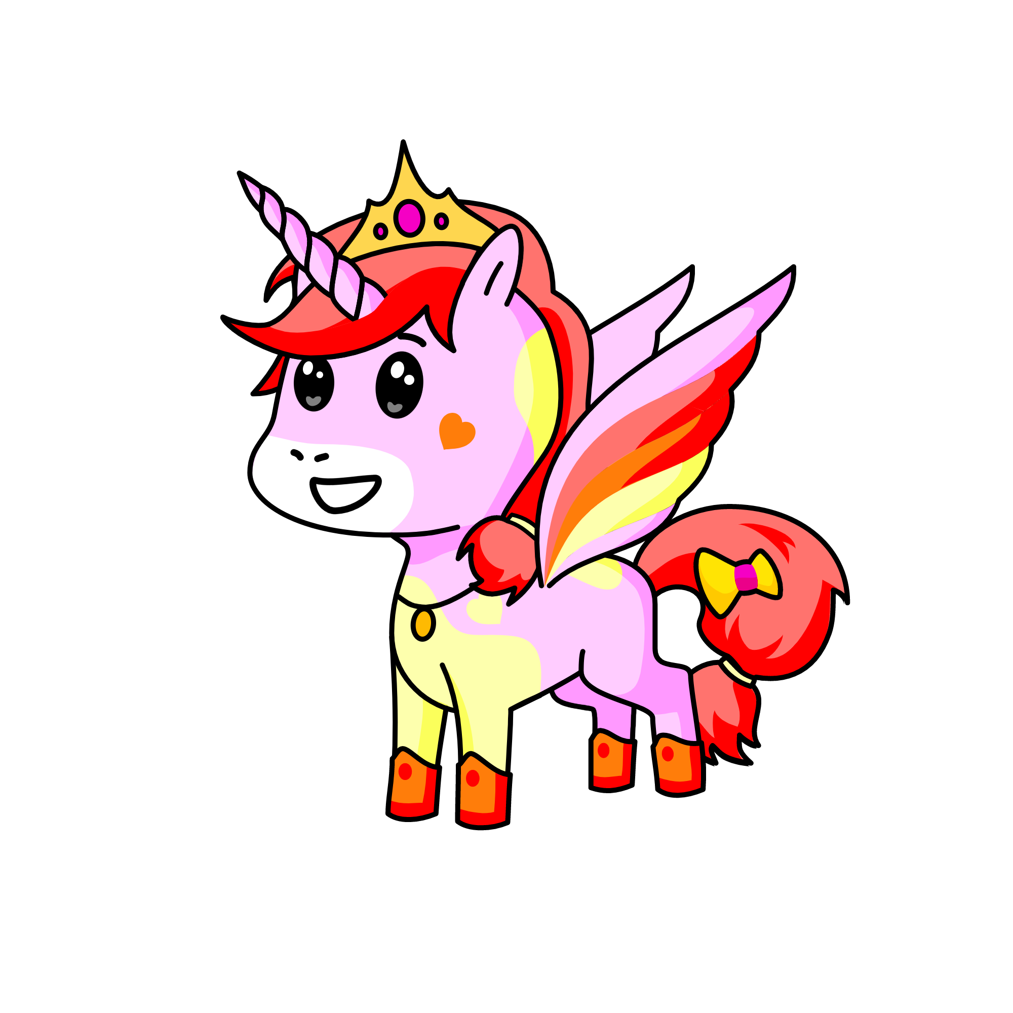 Unicorn mom, the unicorn