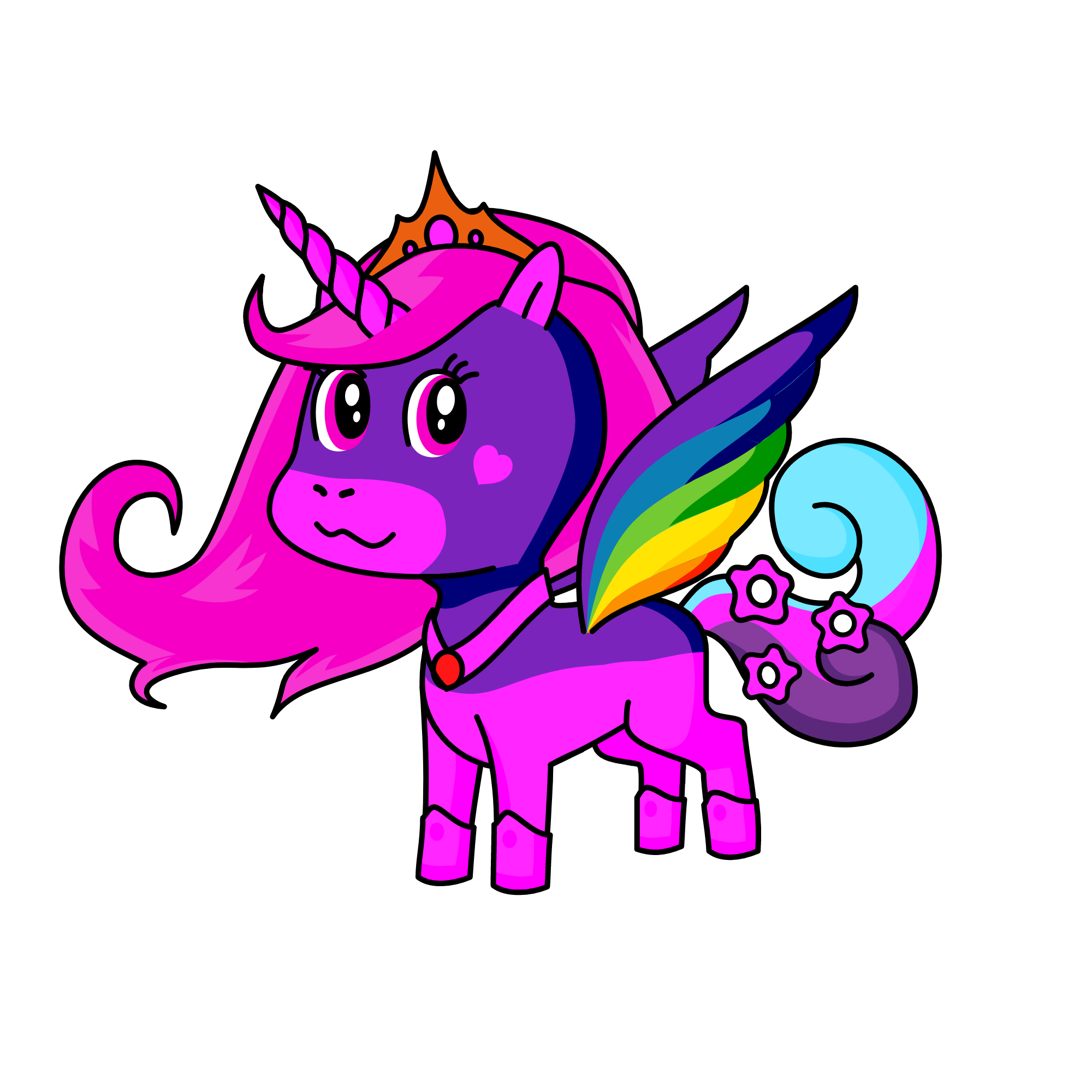 Sasha, the unicorn
