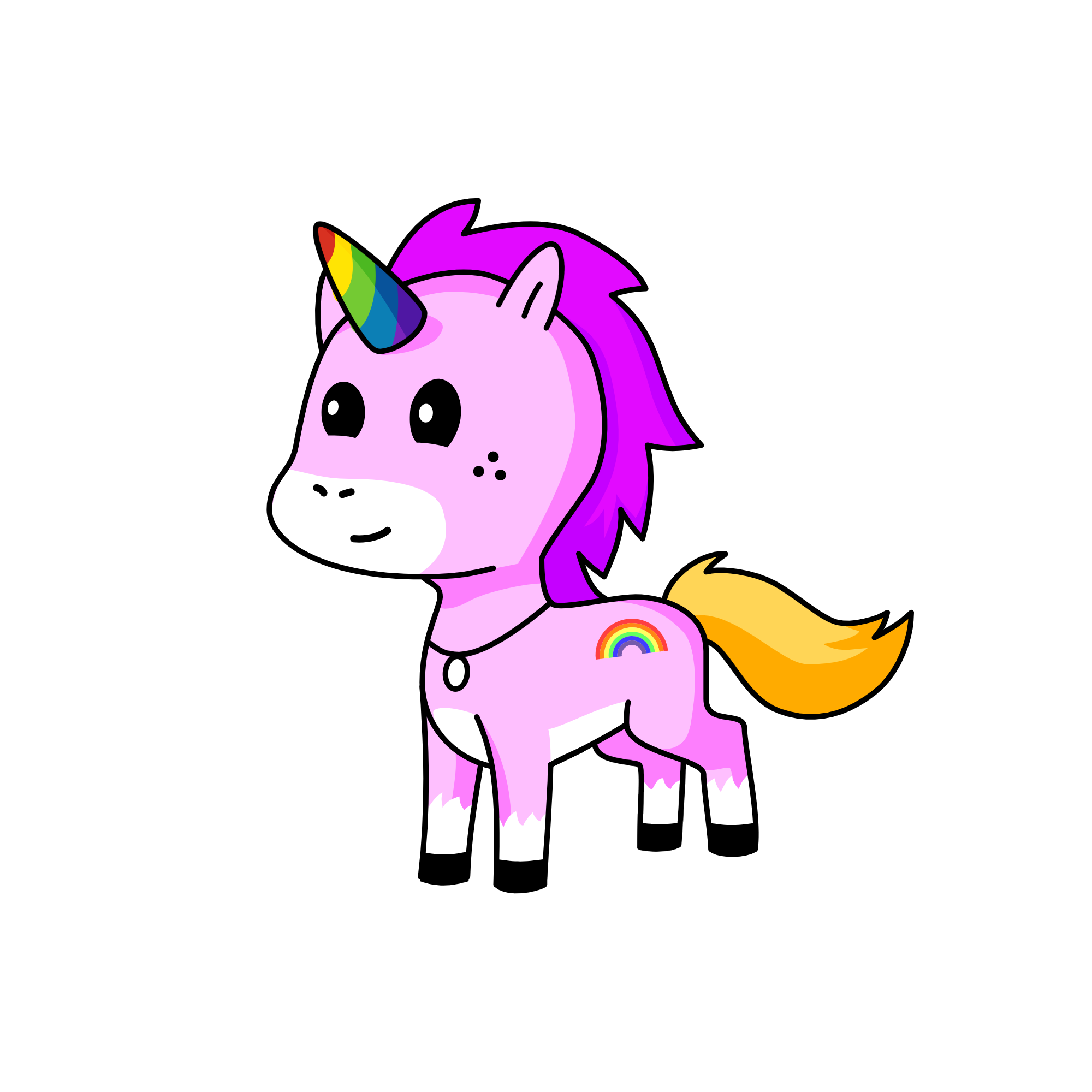 Sparkle, the unicorn