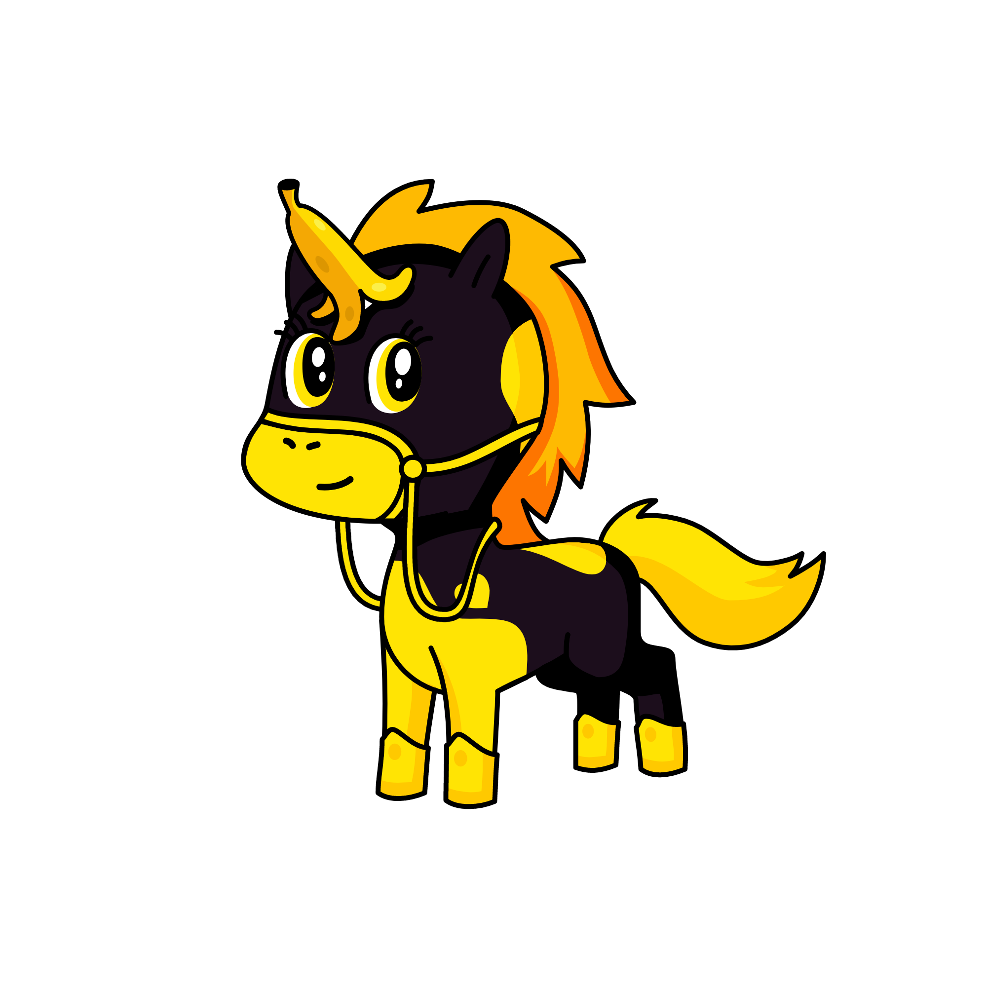 Banana sprit, the unicorn