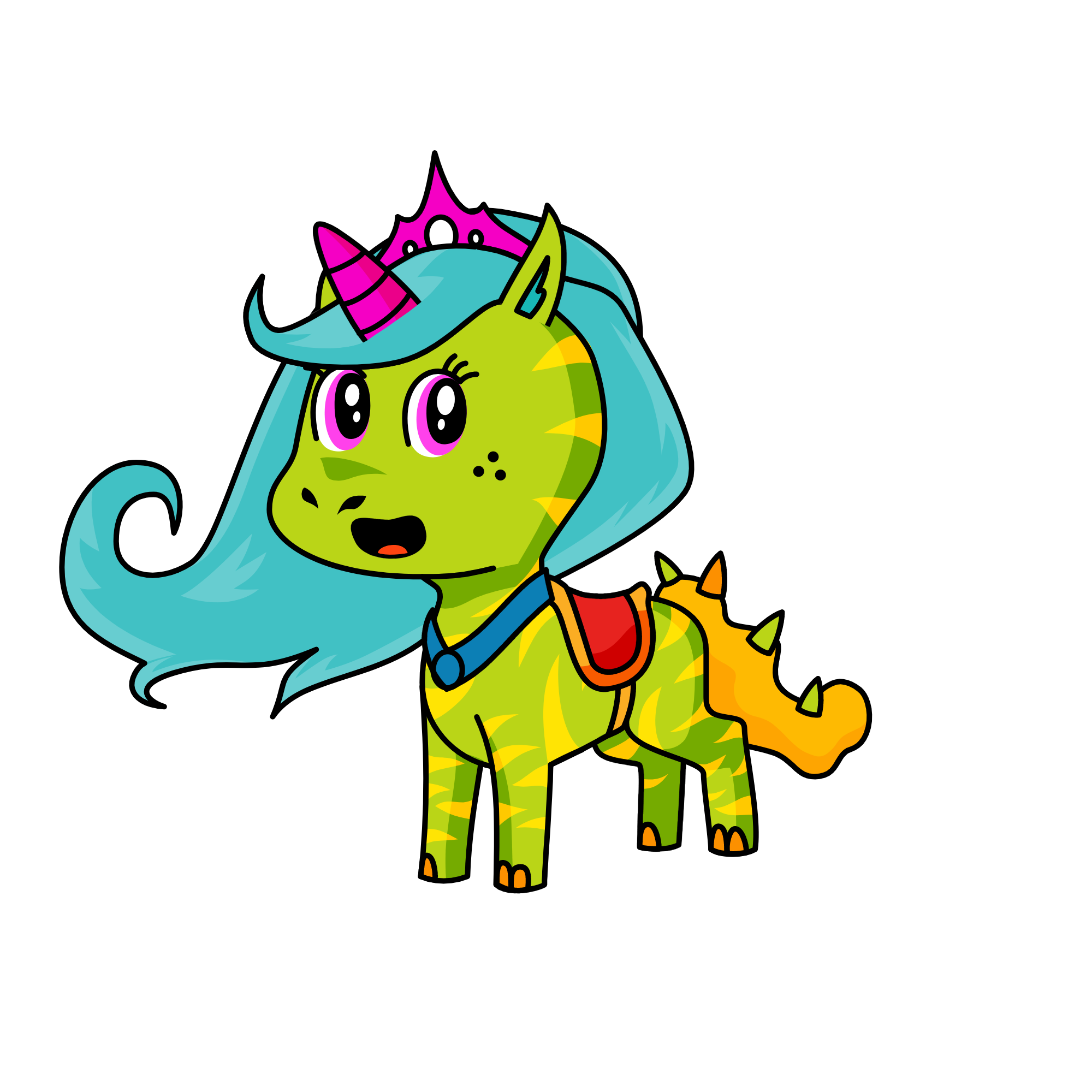 Belle, the unicorn