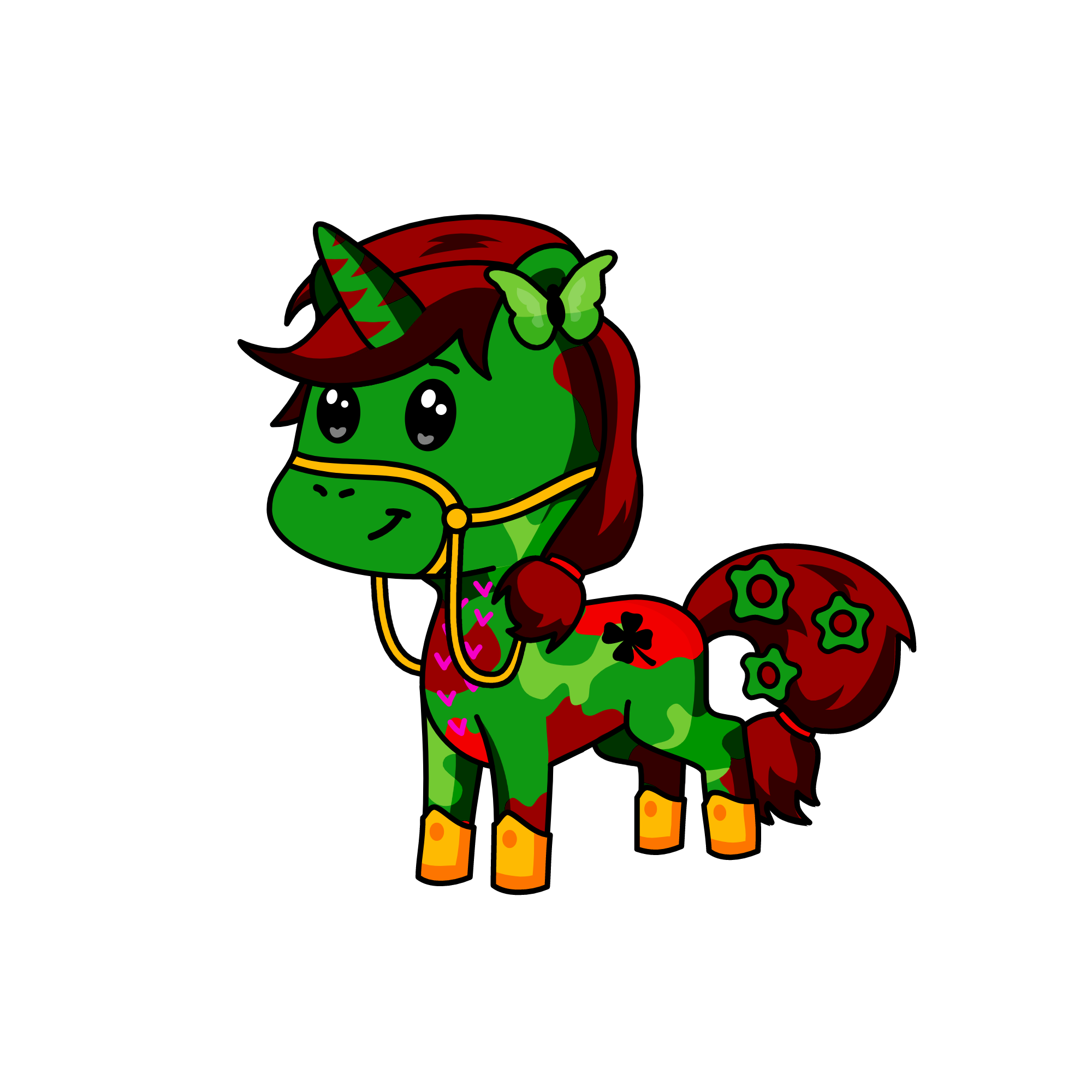 christmas, the unicorn