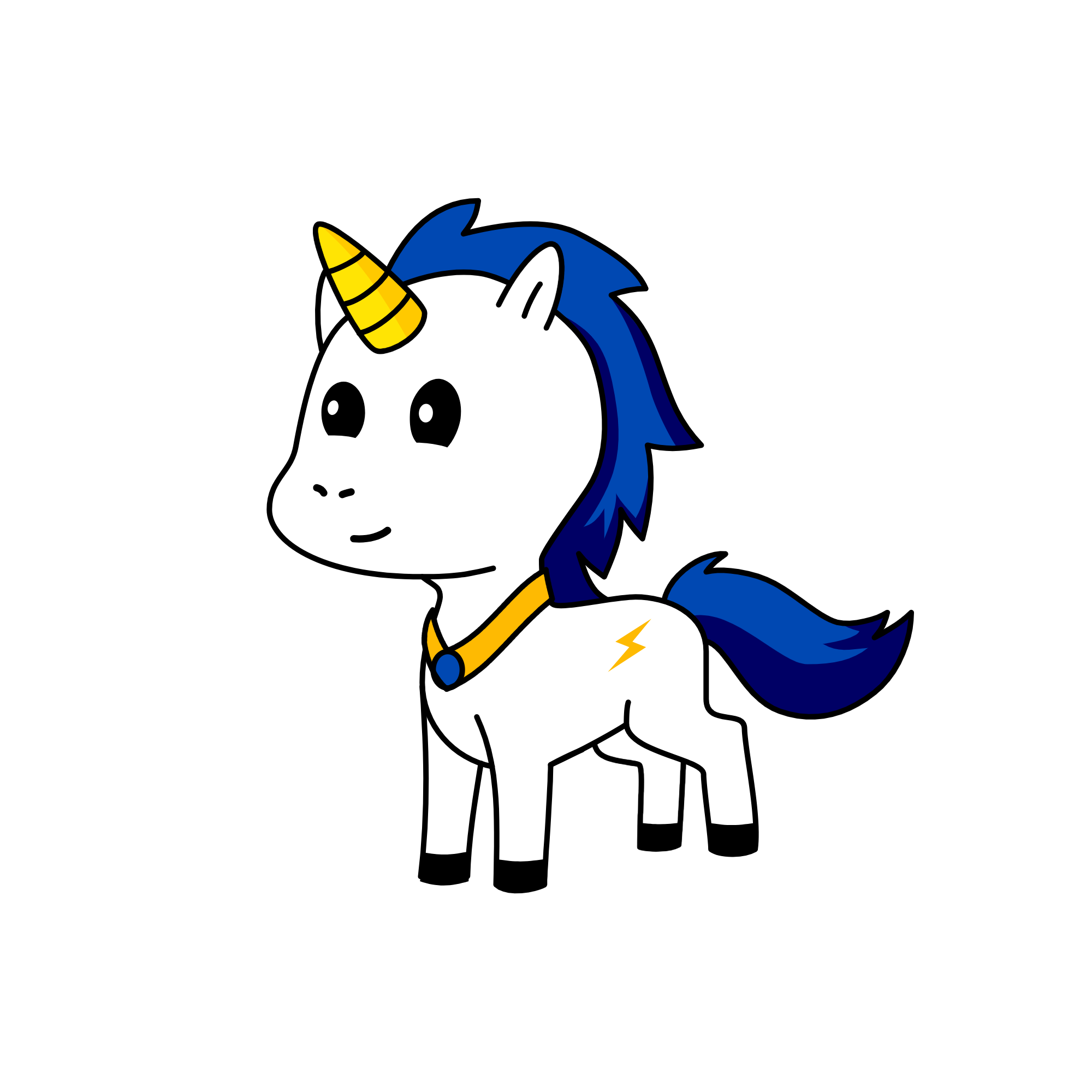 Midnight, the unicorn