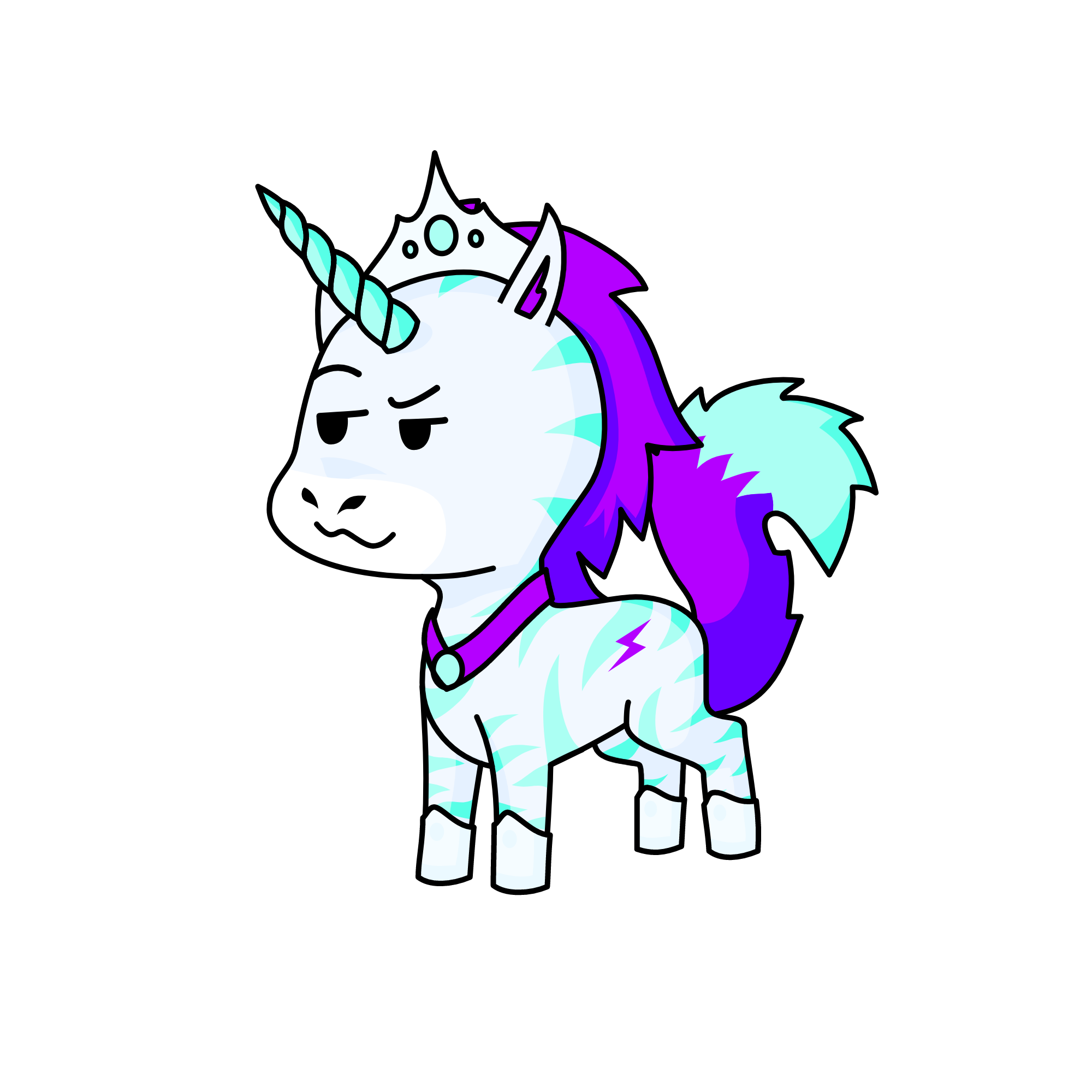 Prince Sparkly-Boi, the unicorn
