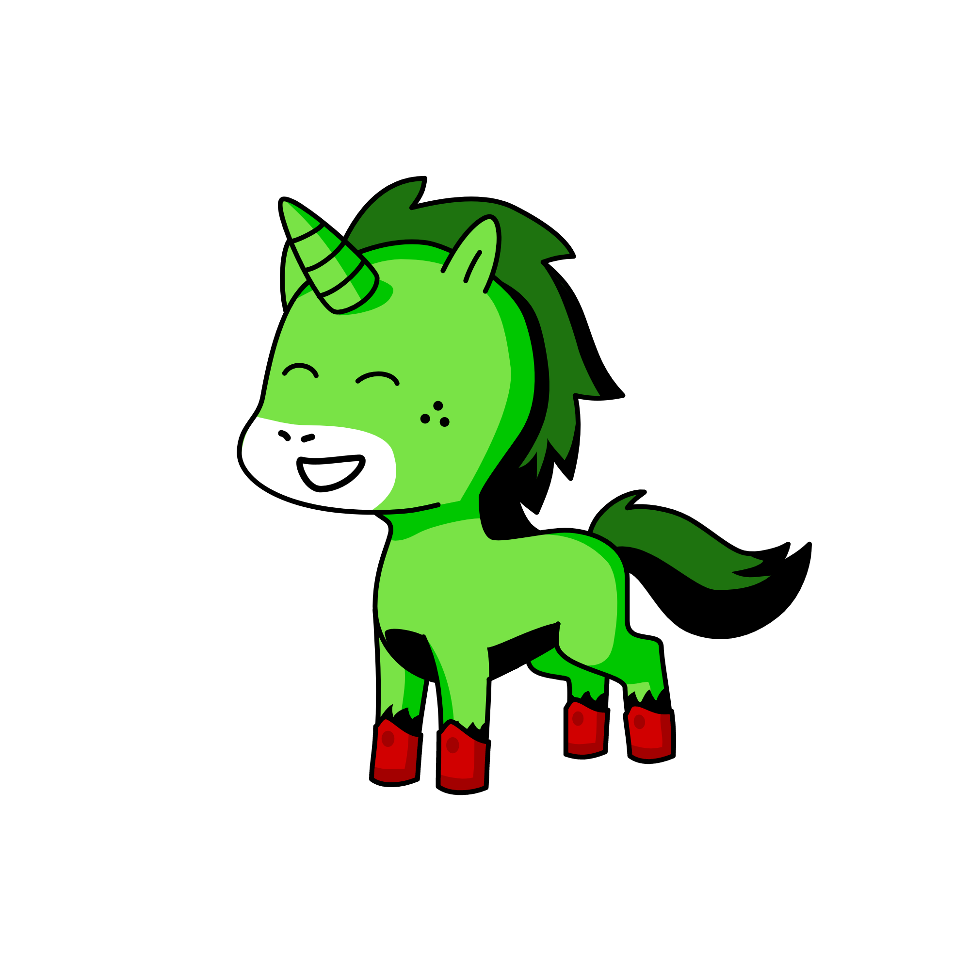 Dekucorn, the unicorn