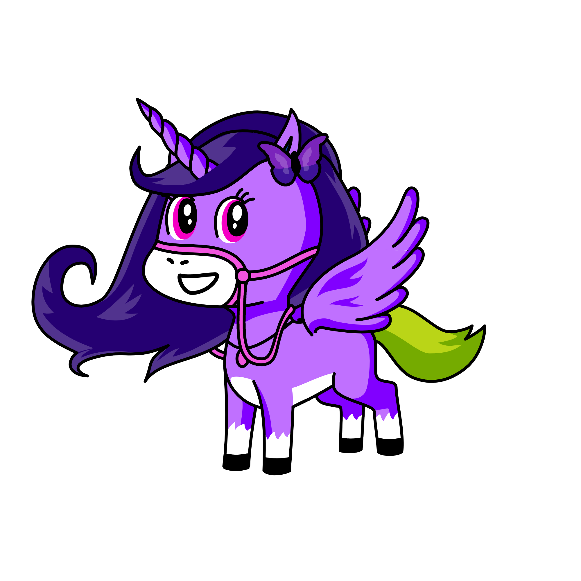 the queen, the unicorn