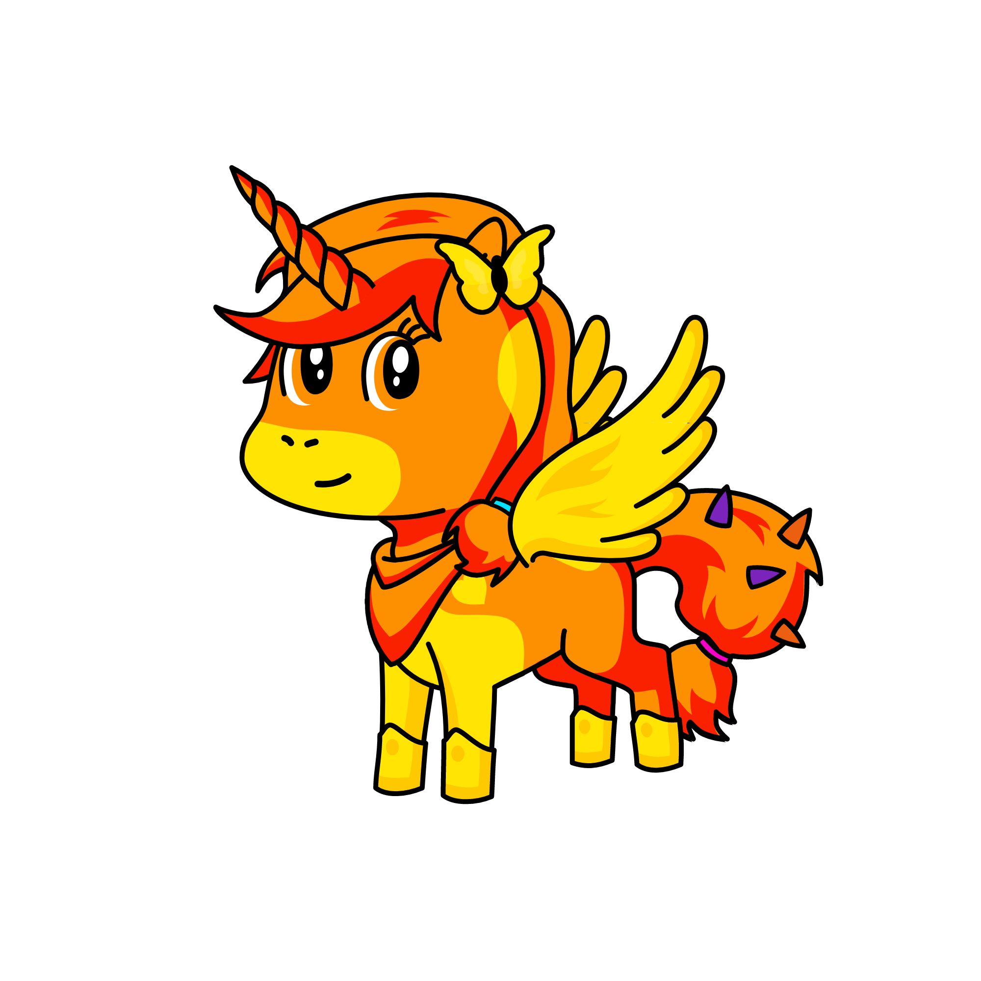Hot see, the unicorn