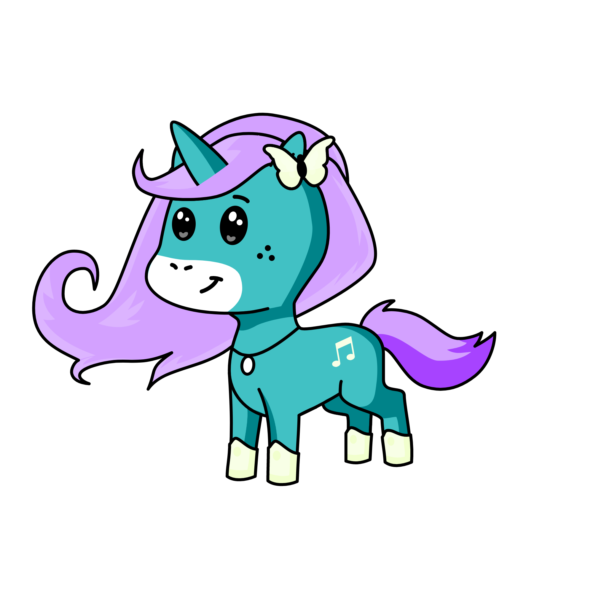 sümşe, the unicorn