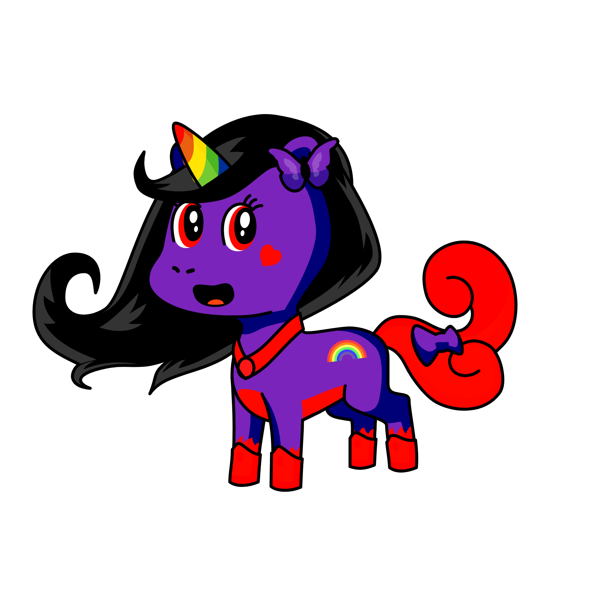 aphmau\aaron, the unicorn