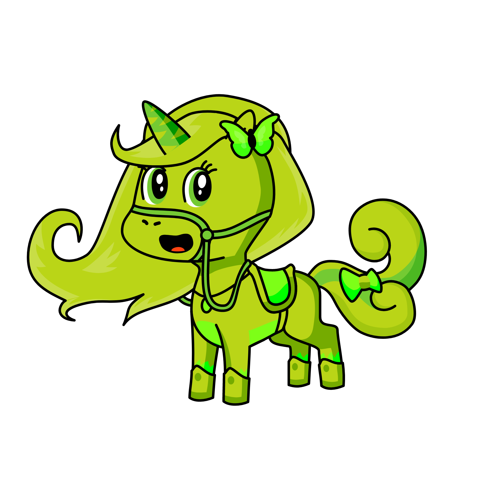 Verdesin, the unicorn