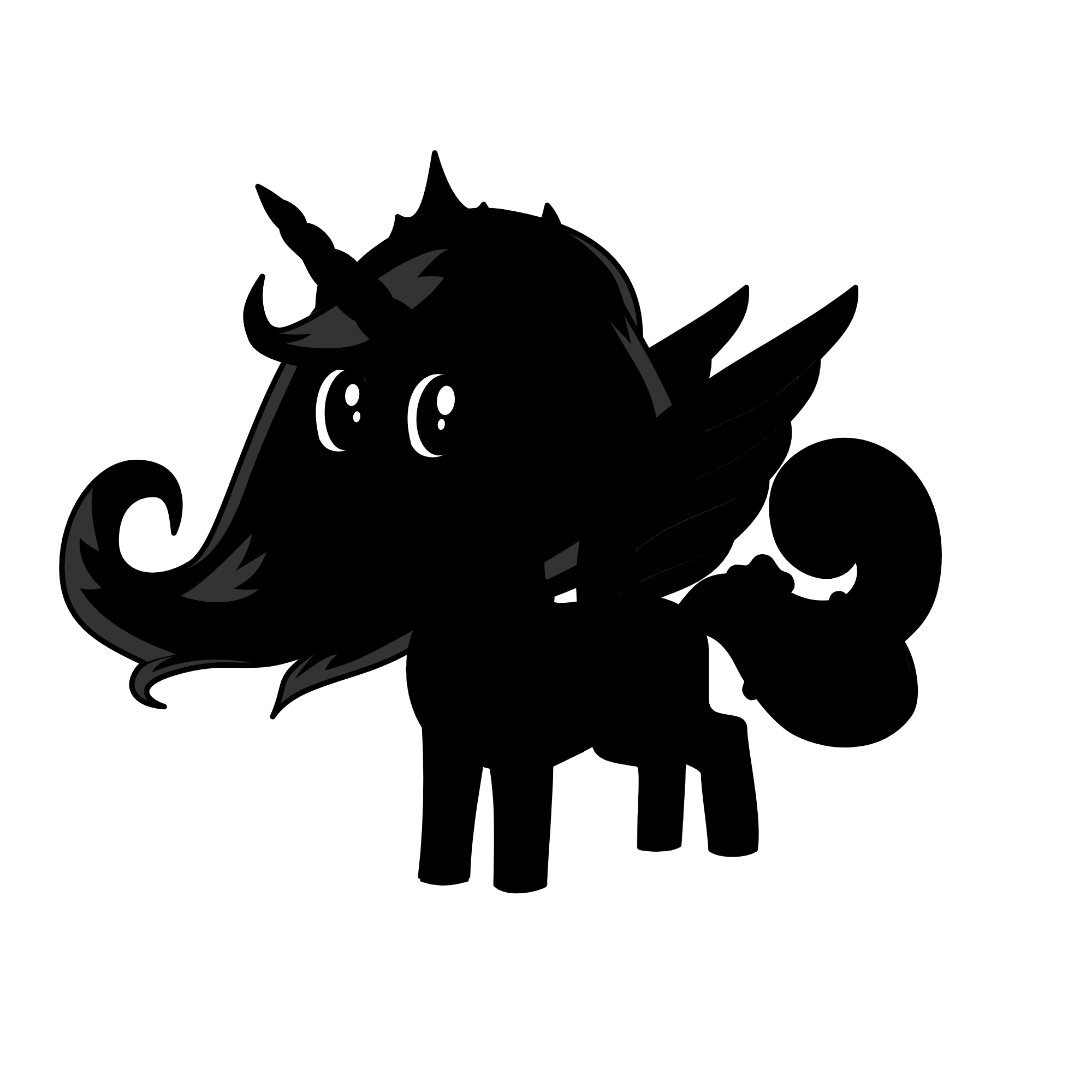 Shadow, the unicorn