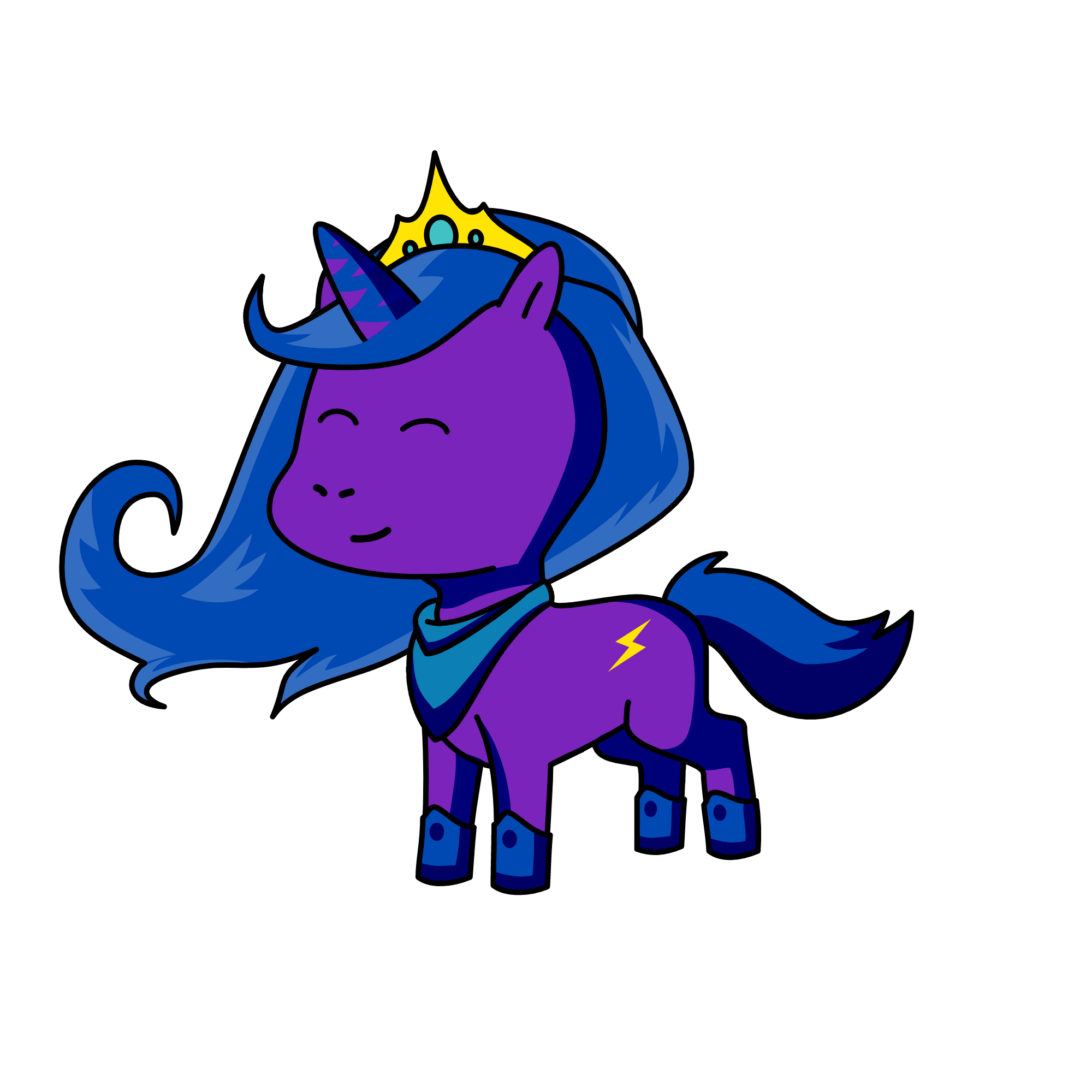 luna, the unicorn