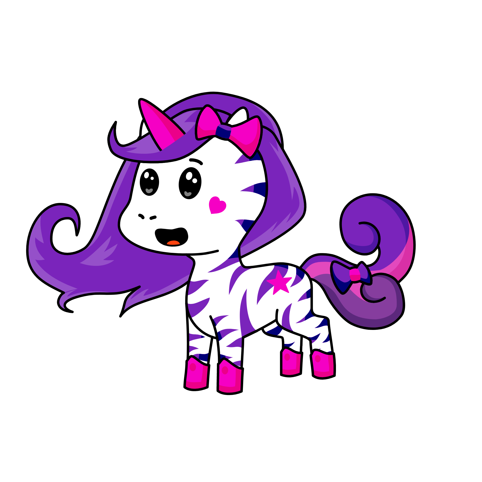 candy, the unicorn