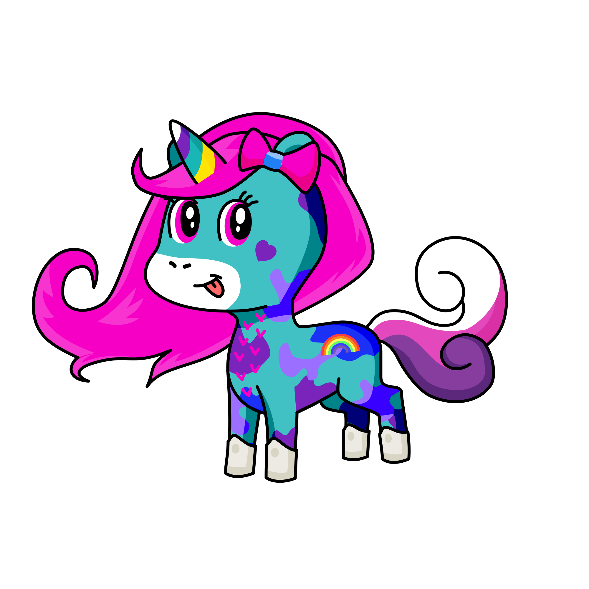 Flower, the unicorn