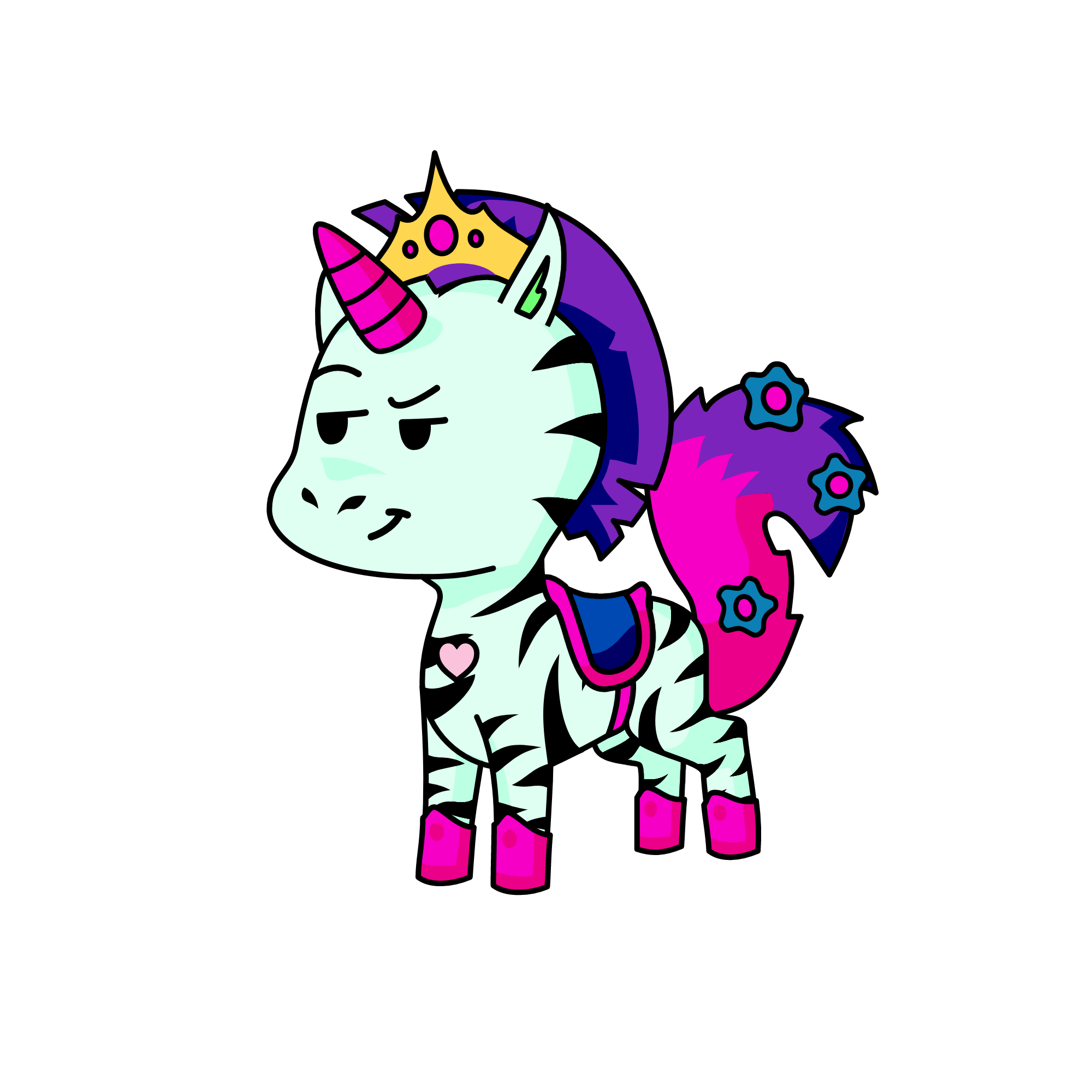 ascu the crusader, the unicorn