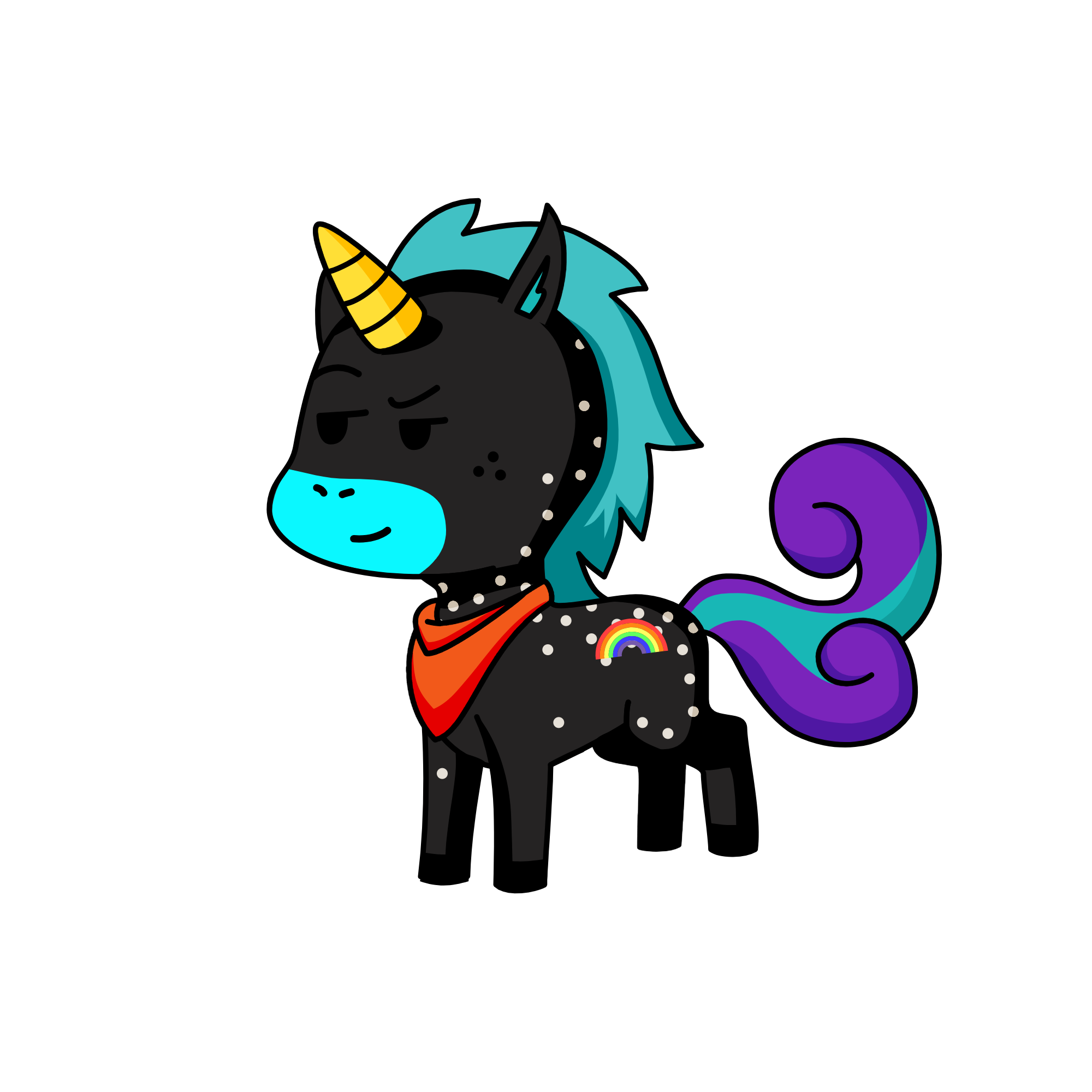 Hue Nicorn, the unicorn