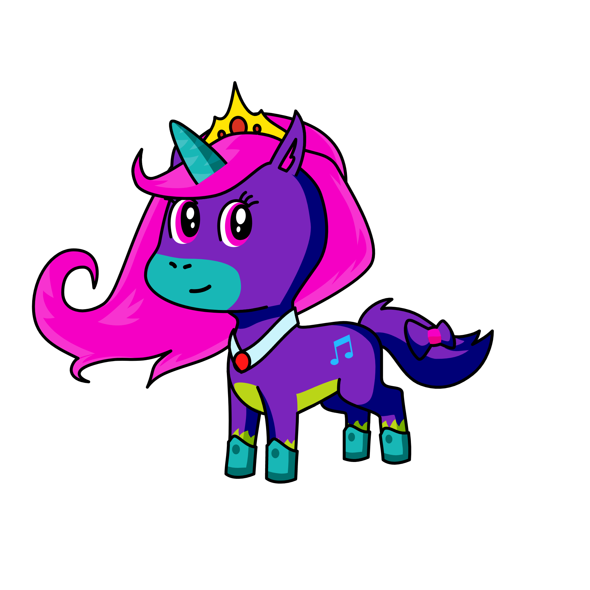 corny , the unicorn