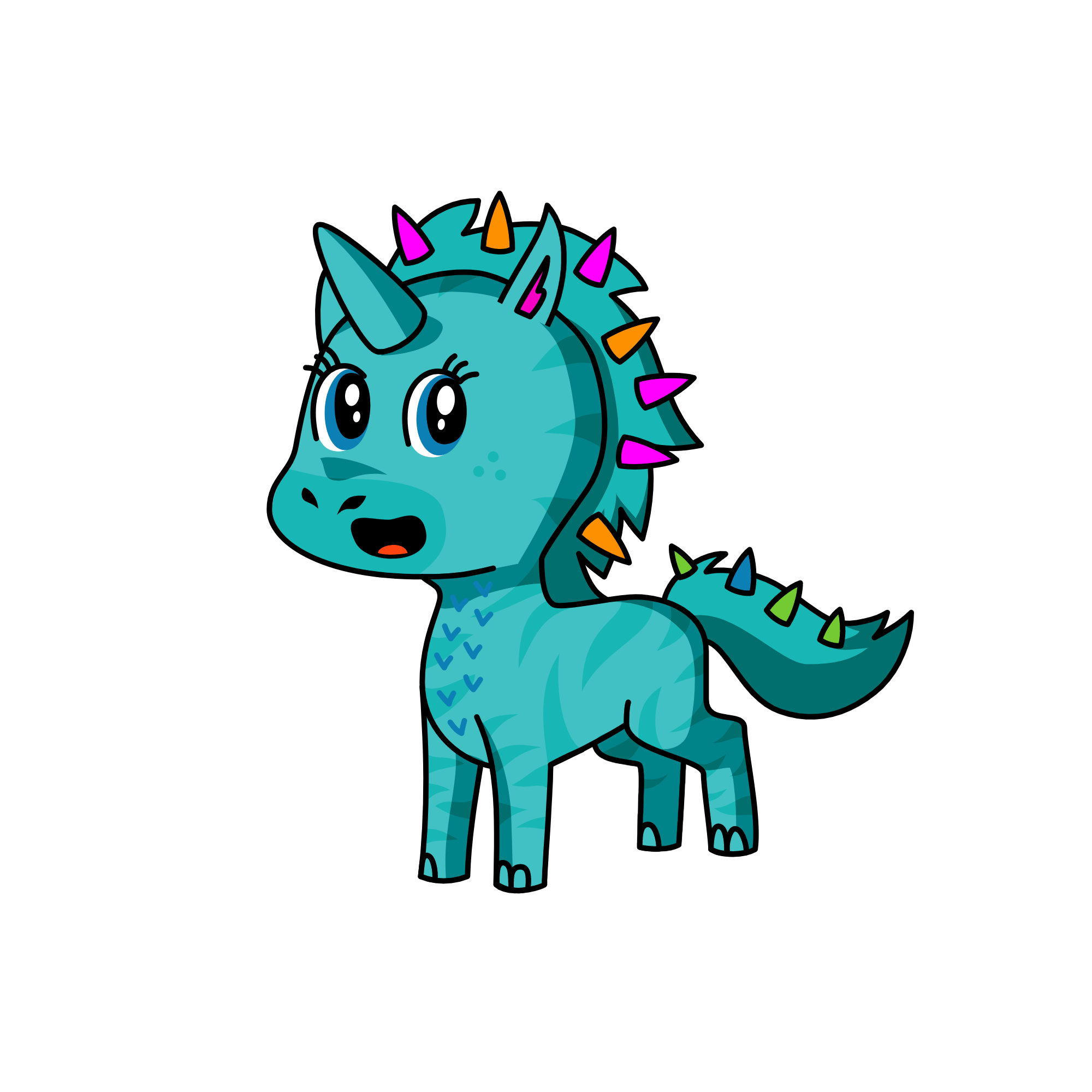 Cusin durp, the unicorn