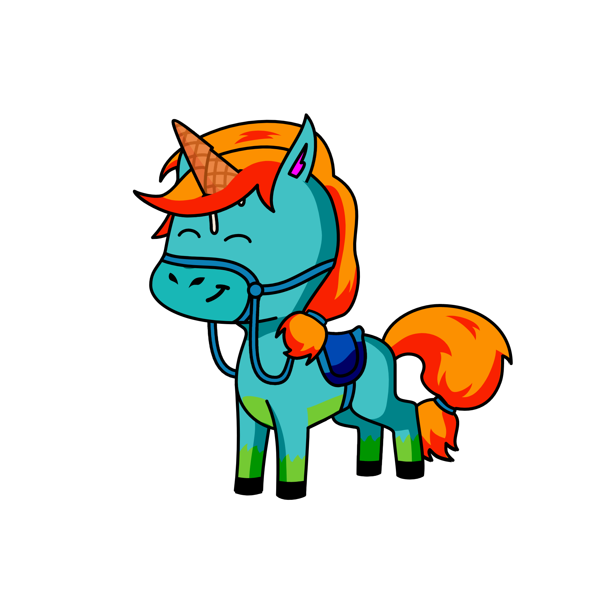     , the unicorn