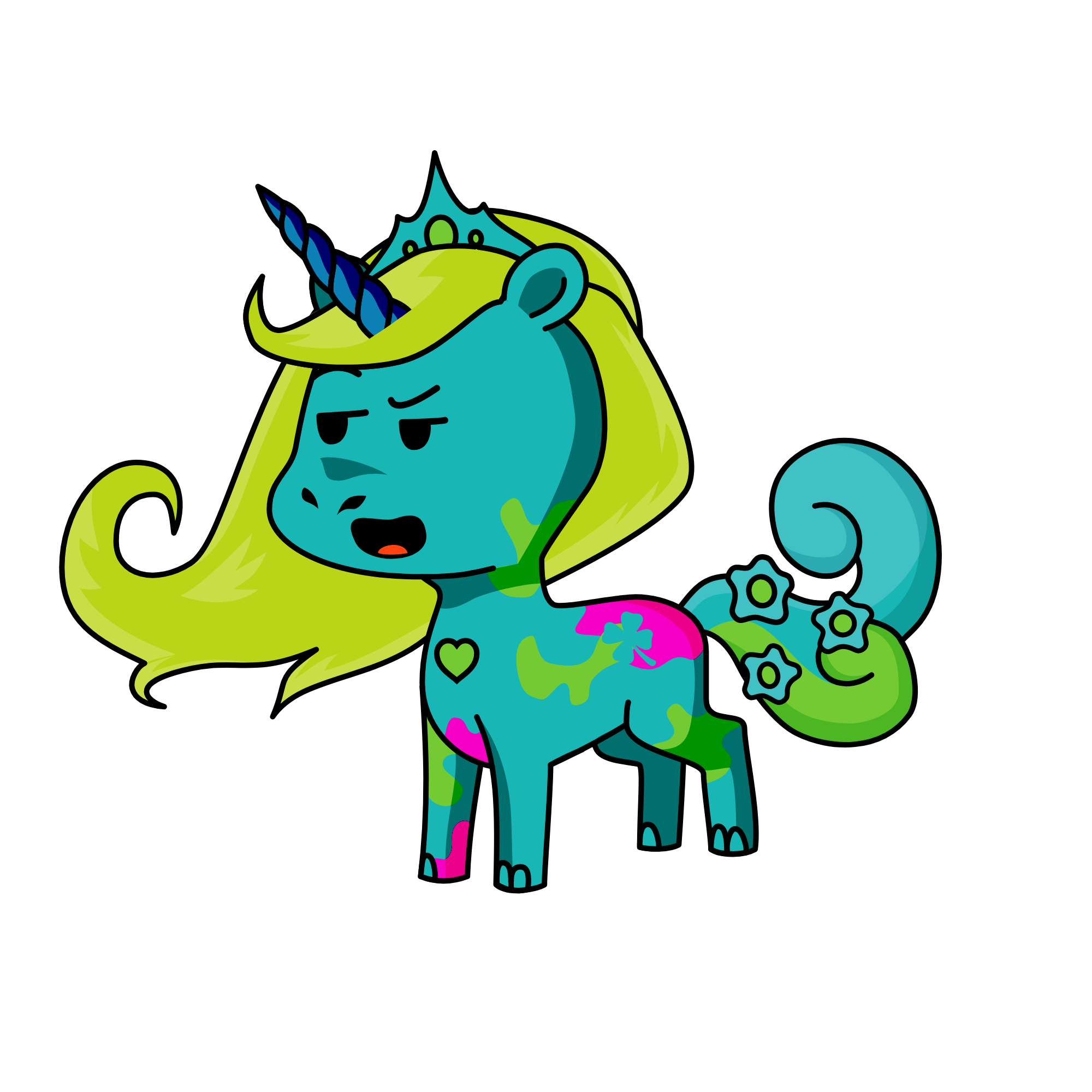 gkxhg, the unicorn
