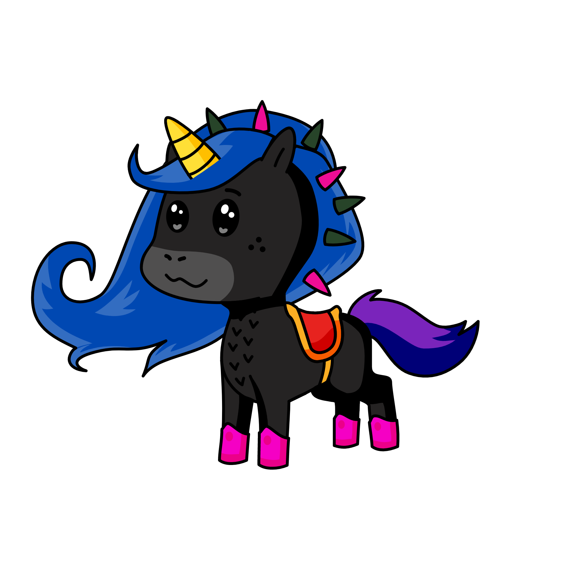 mora, the unicorn