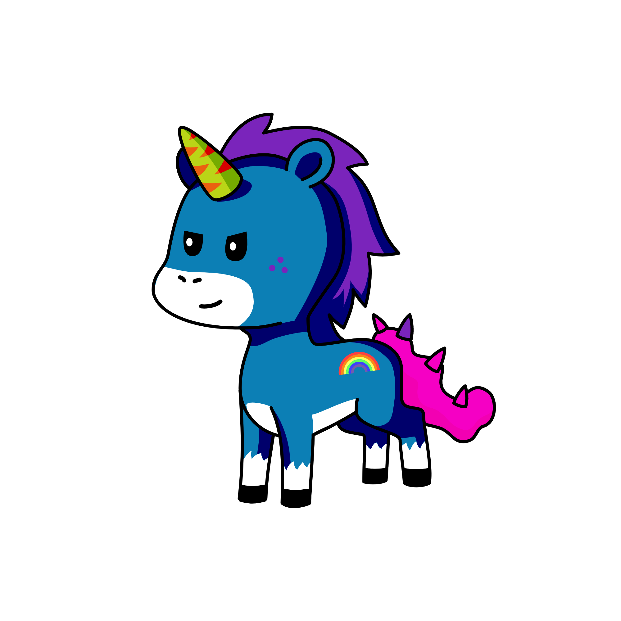 stupidbutt, the unicorn